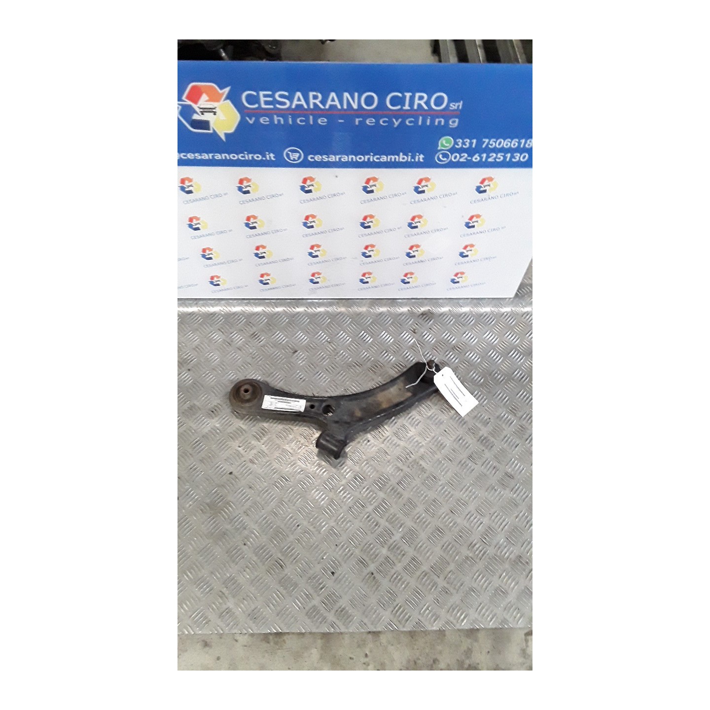 BRACCIO OSCILLANTE SOSP. ANT. SX. 080 FIAT SEDICI (3B) (02/06-11/11) D19AA 71742732
