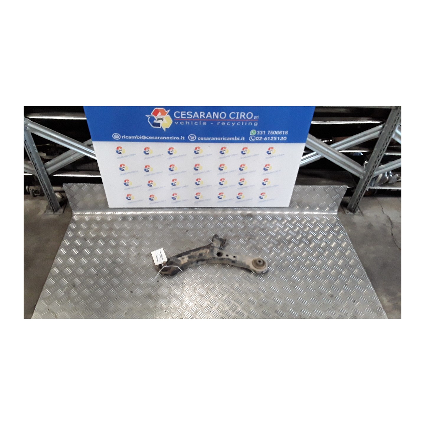 BRACCIO OSCILLANTE SOSP. ANT. SX. 081 FIAT SEDICI (3B) (02/06-11/11) D19AA 71742732