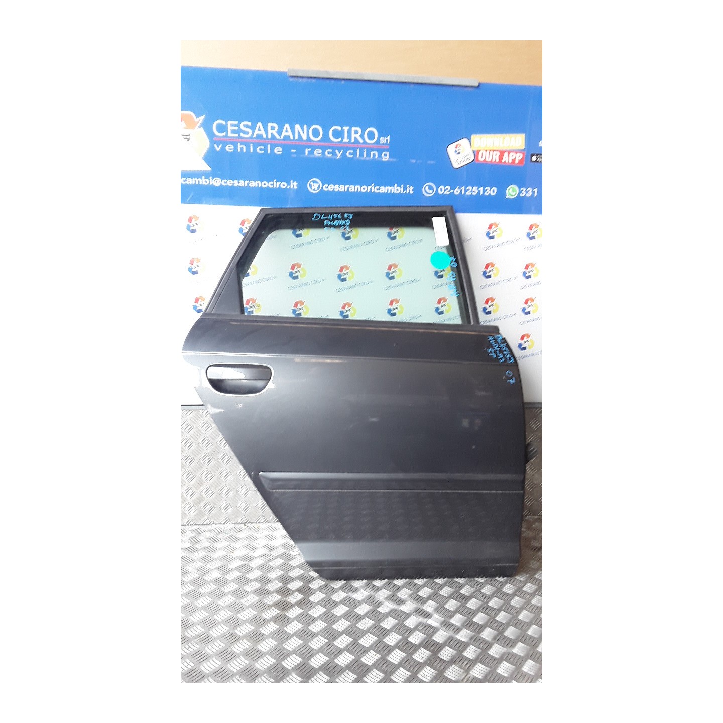 PORTA POST. DX. 110 AUDI A3 (8P) (04/03-06/10) BLS 8P4833052A