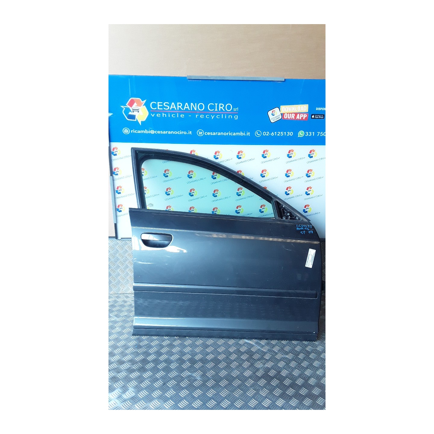 PORTA ANT. DX. 112 AUDI A3 (8P) (04/03-06/10) BLS 8P4831052A