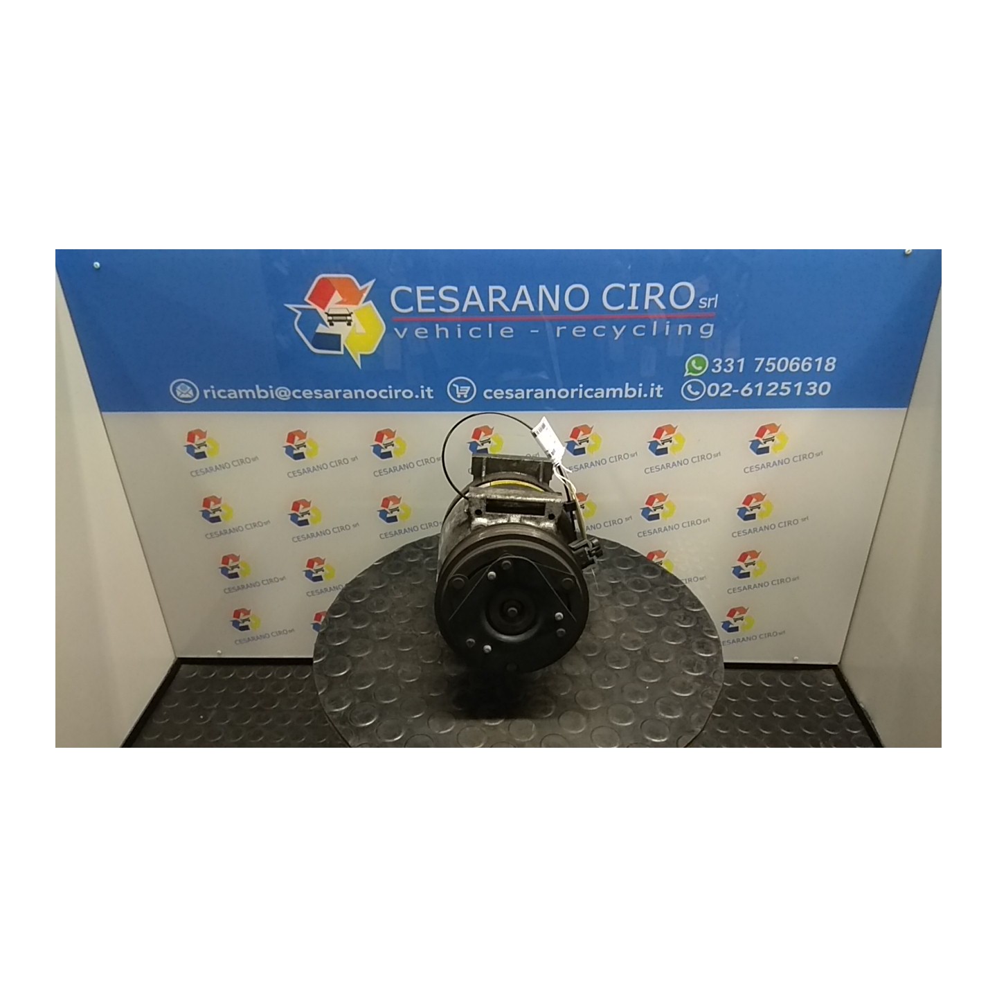 COMPRESSORE A/C 013 RENAULT MASTER (10/03-10/06) G9UA7 8201250900