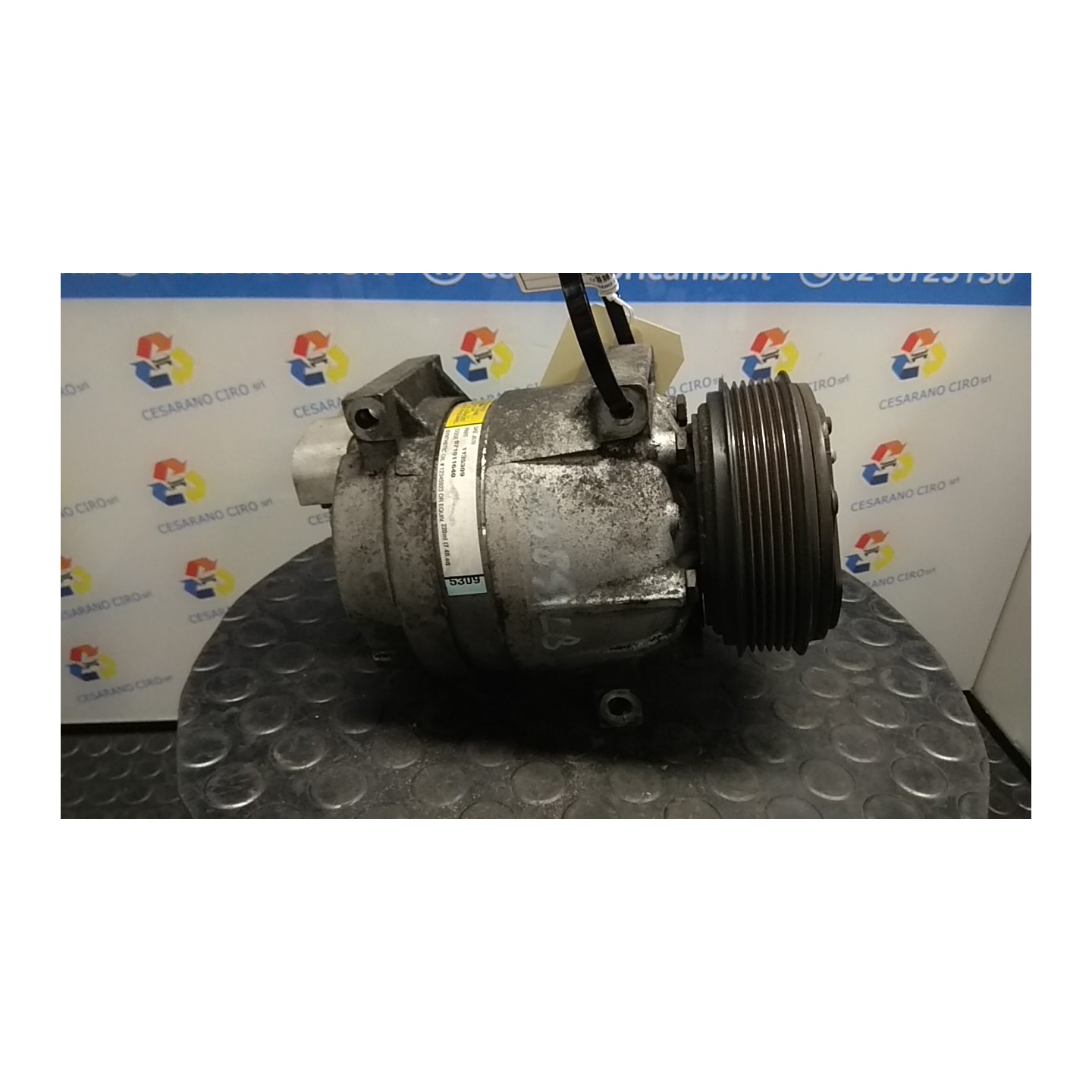 COMPRESSORE A/C 013 RENAULT MASTER (10/03-10/06) G9UA7 8201250900