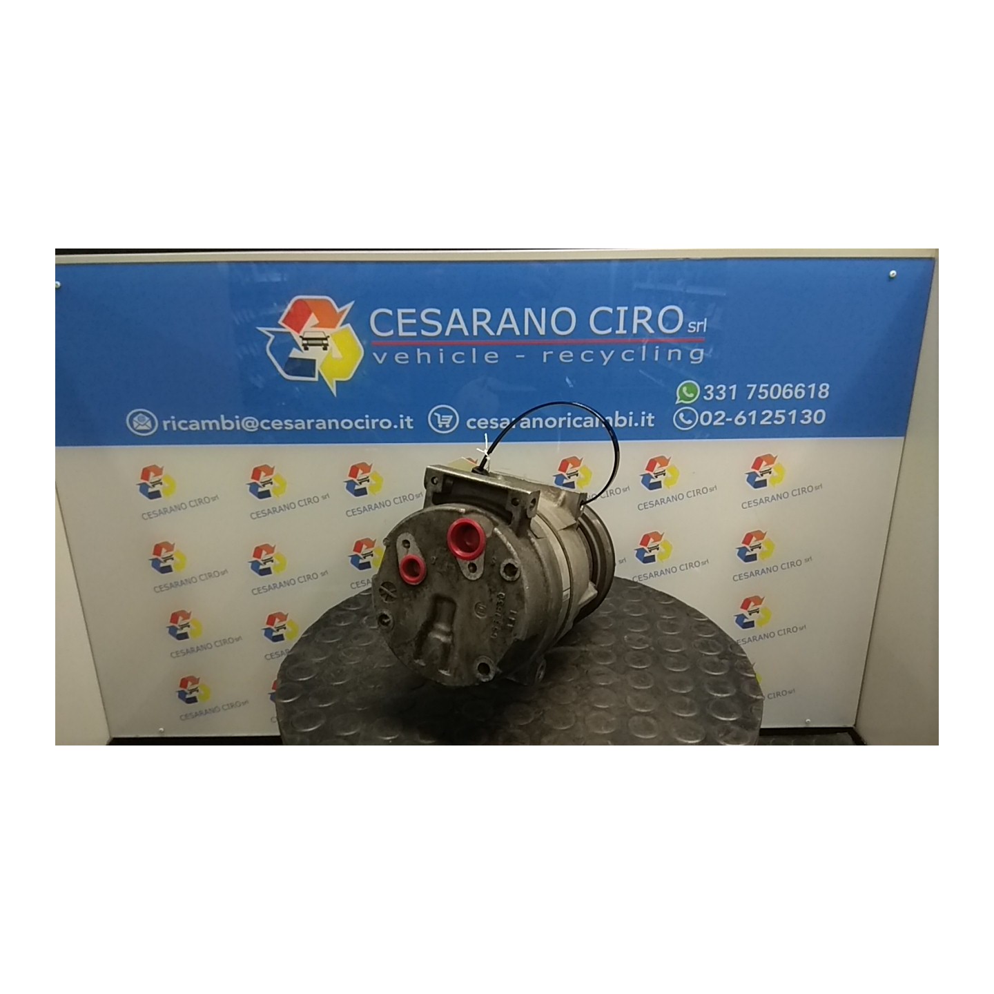 COMPRESSORE A/C 014 RENAULT MASTER (10/03-10/06) G9UA7 8201250900