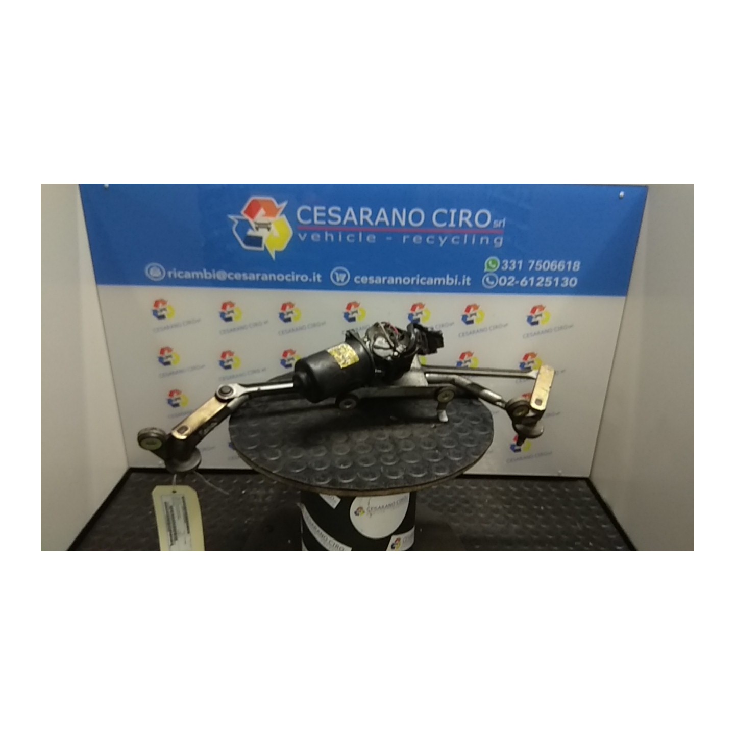 MECCANISMO TERGIPARABREZZA CON MOTORINO 031 FIAT ULYSSE (PG) (06/94-09/02) RHW NB3753006029037