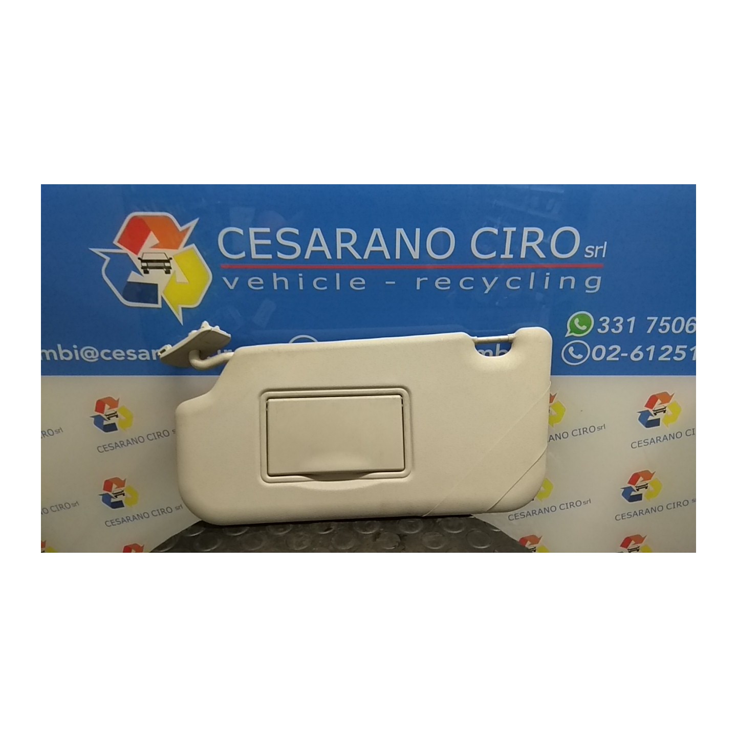 ALETTA PARASOLE PARABREZZA SX. 077 FORD FIESTA (CCN) (11/12-) UGJC 2019050