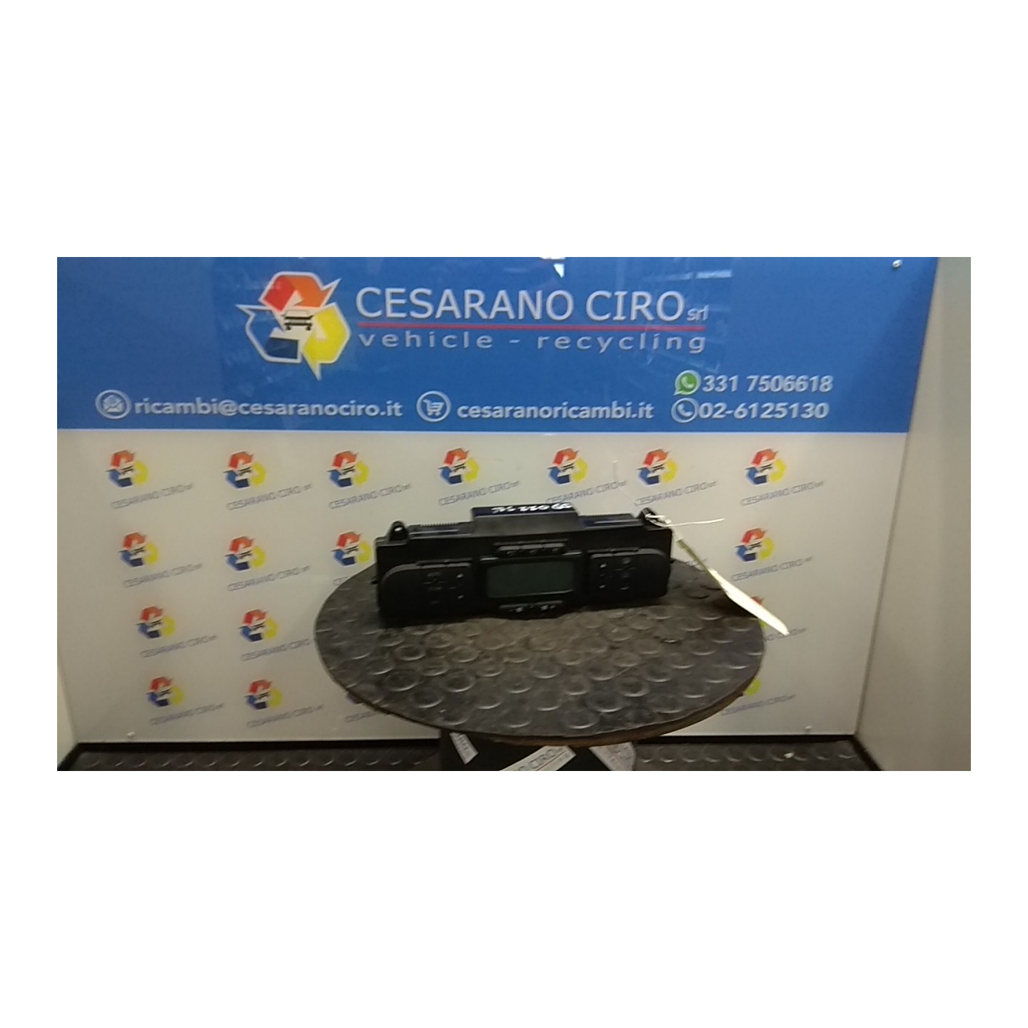 BLOCCO COMANDO CLIMATIZZAZIONE C/ A/C 090 SEAT ALTEA (5P) (03/04-) BSE 5P0820047H1MM