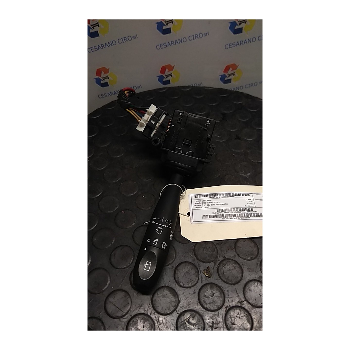 BLOCCO COMANDI TERGICRISTALLI 097 HYUNDAI I10 (02/08-06/14-) G4HG 934200X050
