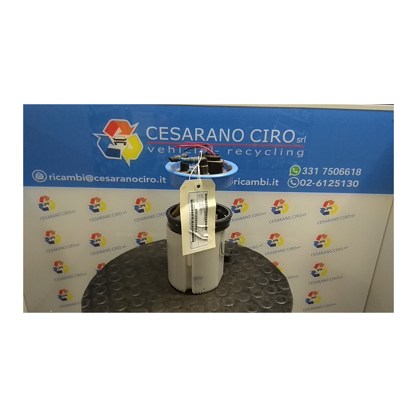 POMPA CARBURANTE C/TRASDUTTORE (GALLEGGIANTE) 120 VOLKSWAGEN POLO (6C) (03/14-02/18) CJZ 6RD919051E