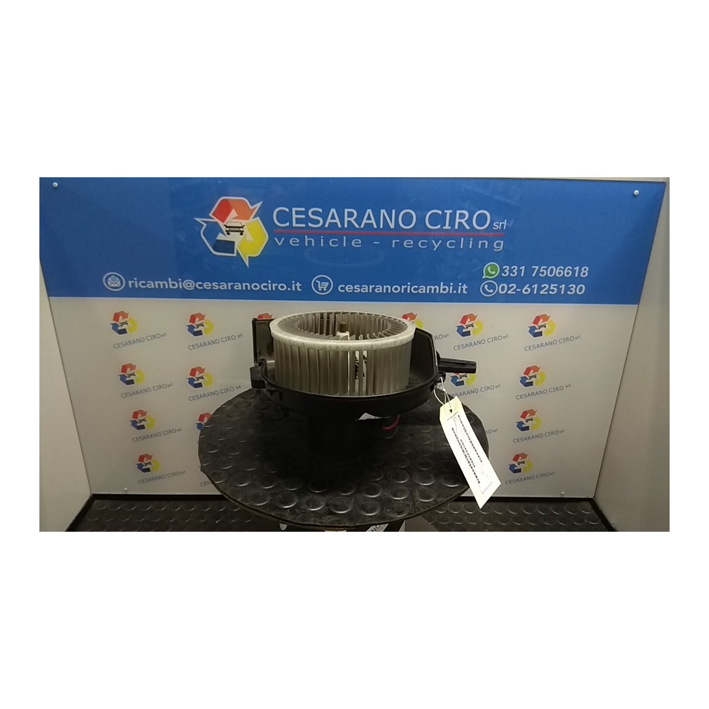 MOTORINO VENTILAZIONE ABITACOLO 121 VOLKSWAGEN POLO (6C) (03/14-02/18) CJZ 6R1819015