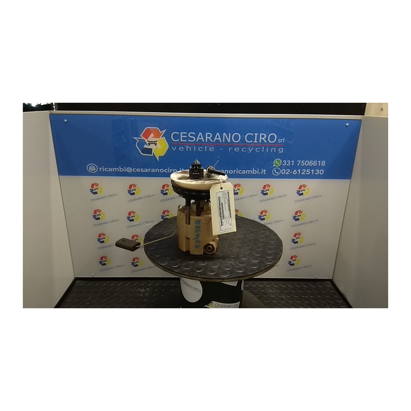 POMPA CARBURANTE C/TRASDUTTORE (GALLEGGIANTE) 128 MAZDA MAZDA 2 2A SERIE (08/07-12/14 ZJ ZJ381335XB
