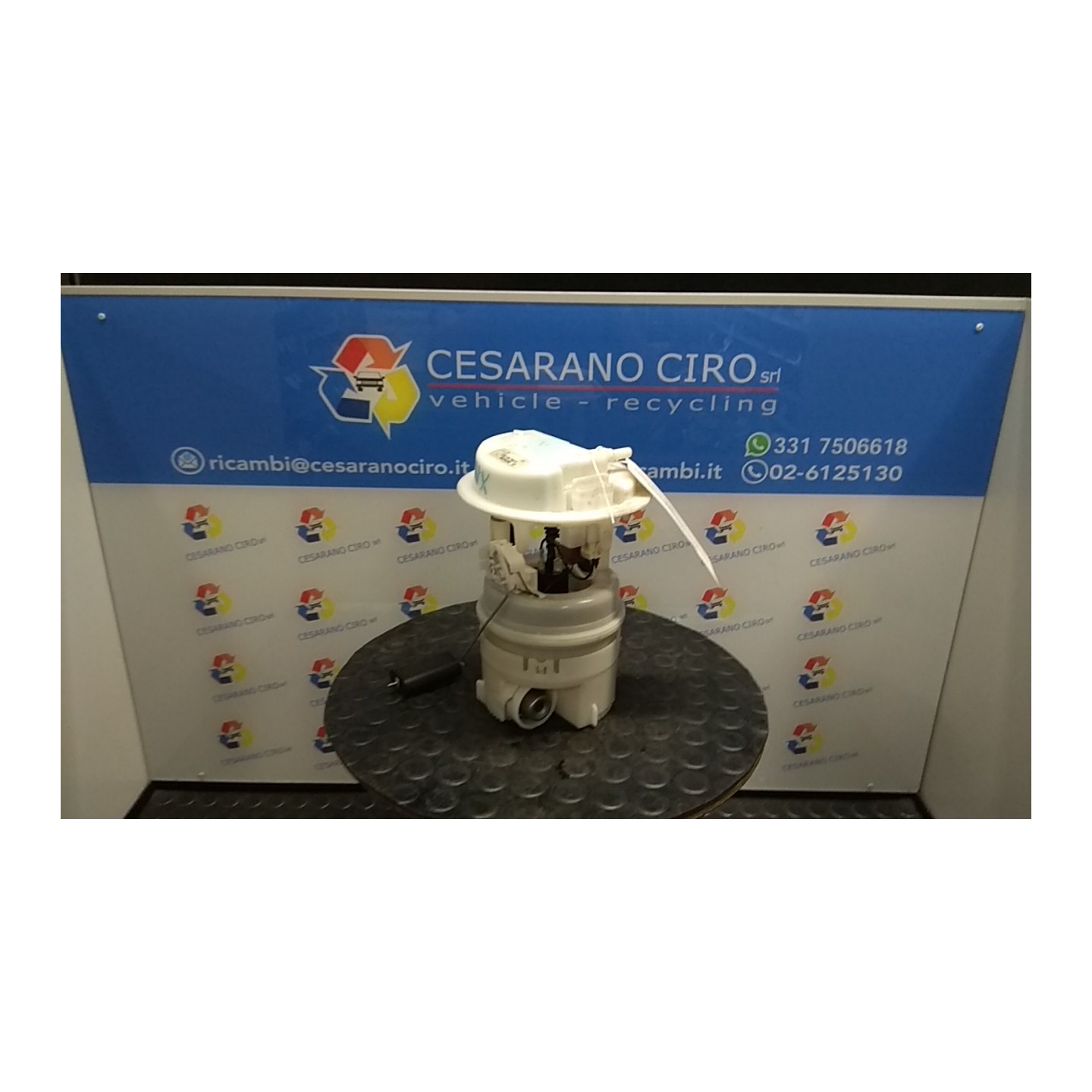 POMPA CARBURANTE C/TRASDUTTORE (GALLEGGIANTE) 002 PEUGEOT 307 (04/01-12/06) KFW 1525T9