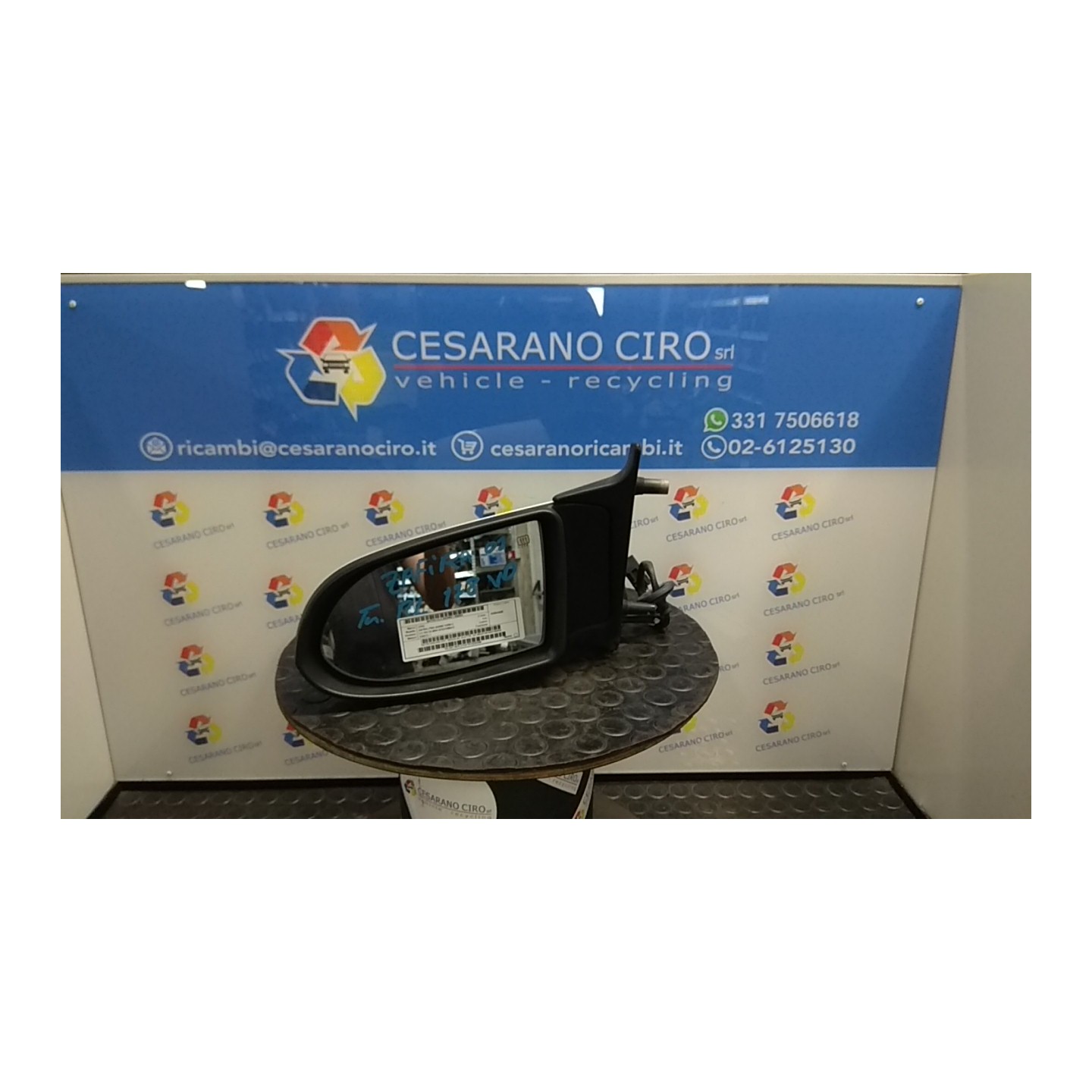 RETROVISORE EST. REGOLAZ. ELETTR. SX 005 OPEL ZAFIRA (T98) (03/99-12/05) X20DTL NB2413016021004SX