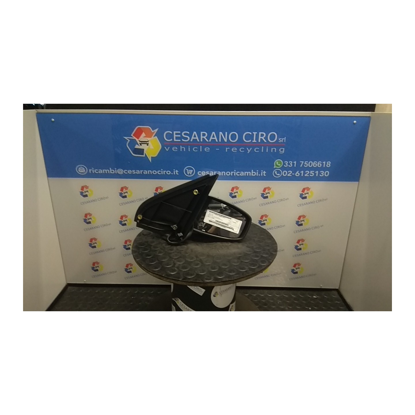 RETROVISORE EST. TERMICO REGOLAZ. ELETTR. DX. 128 FIAT STILO (2V) (11/03-06/09) 192A8000 735306545