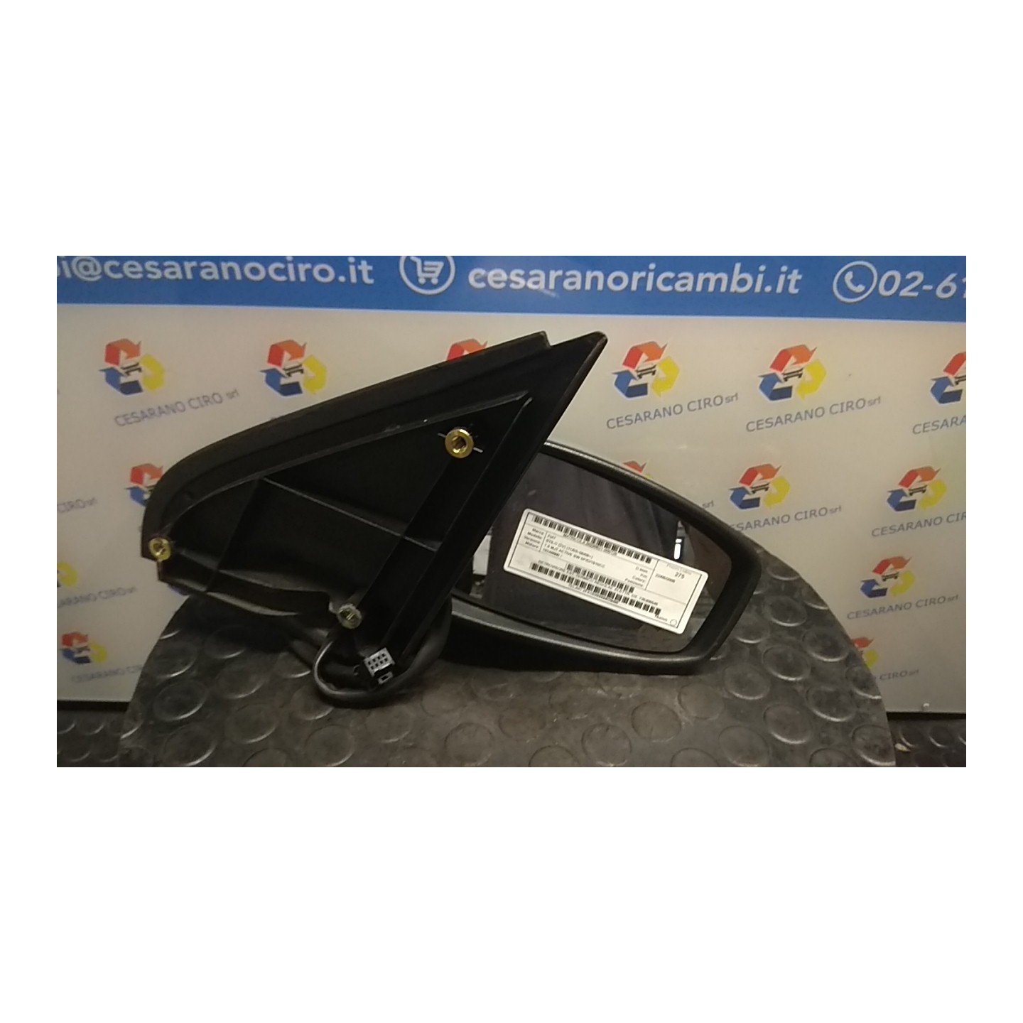 RETROVISORE EST. TERMICO REGOLAZ. ELETTR. DX. 128 FIAT STILO (2V) (11/03-06/09) 192A8000 735306545