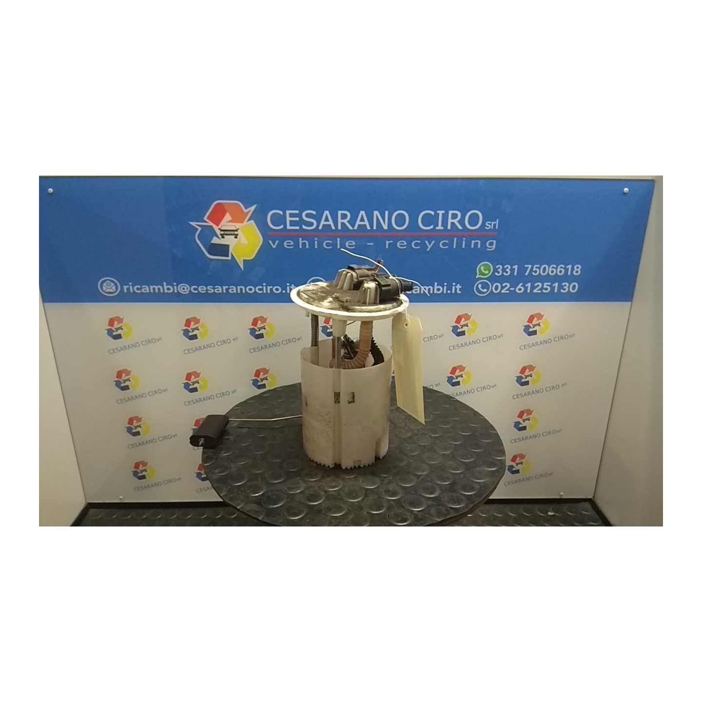 POMPA CARBURANTE C/TRASDUTTORE (GALLEGGIANTE) 158 RENAULT MEGANE 3A SERIE (10/08-) F9QN8 172020054R