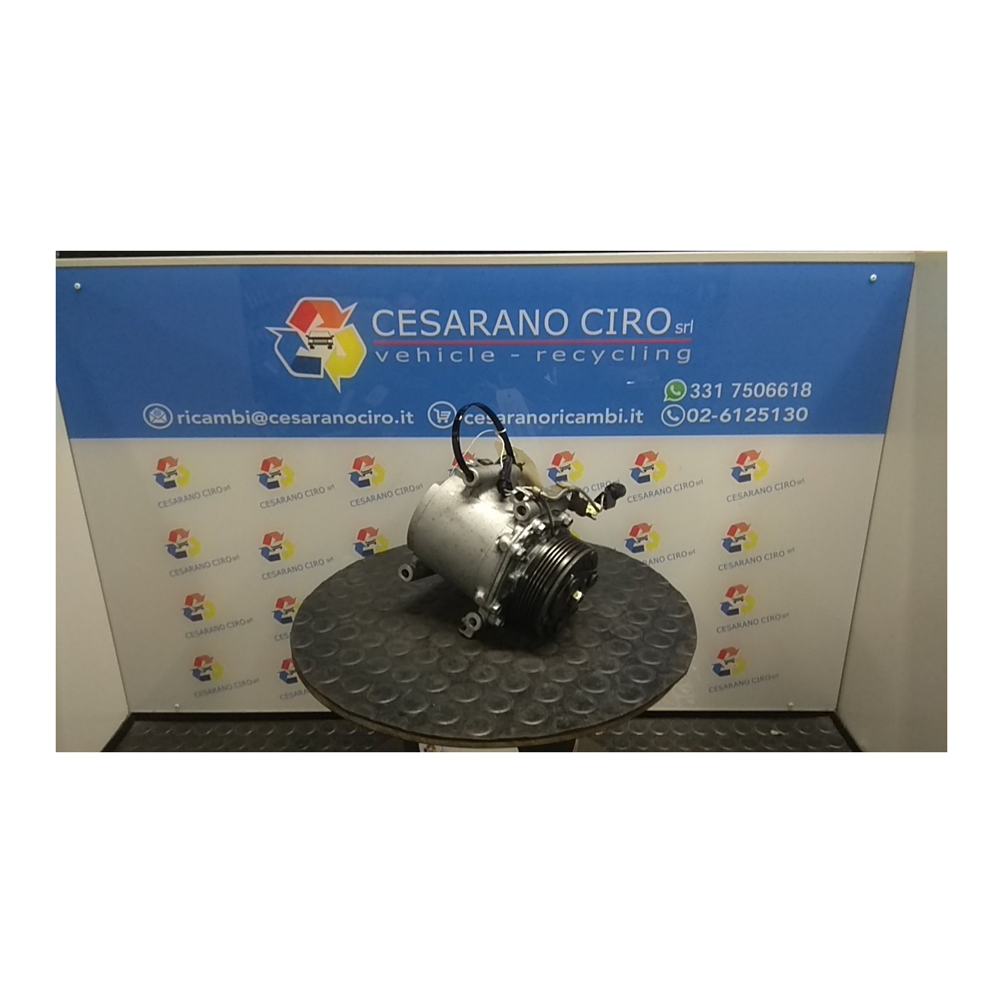 COMPRESSORE A/C 057 MITSUBISHI SPACE STAR (09/98-06/07) 4G13 MR460070