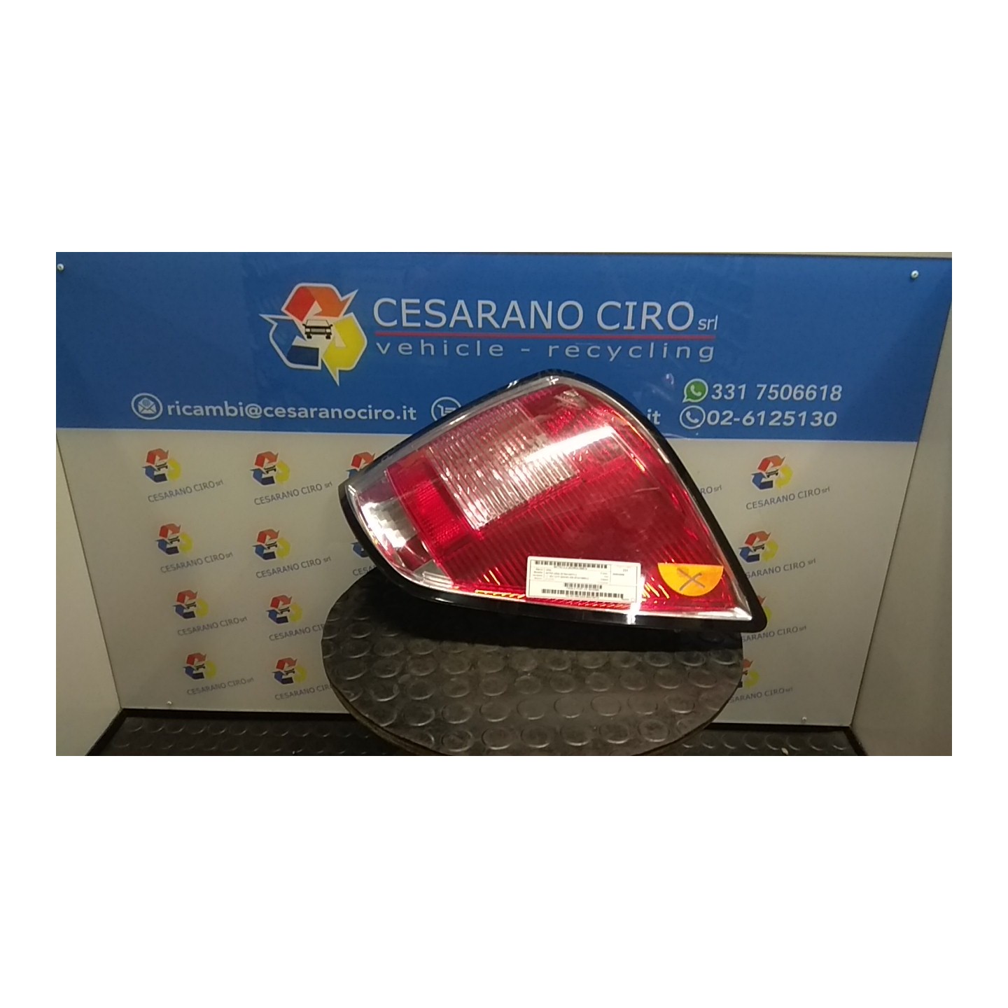 FANALE POST. DX. 019 OPEL ASTRA (A04) (01/04-03/11) Z17DTR 93182993
