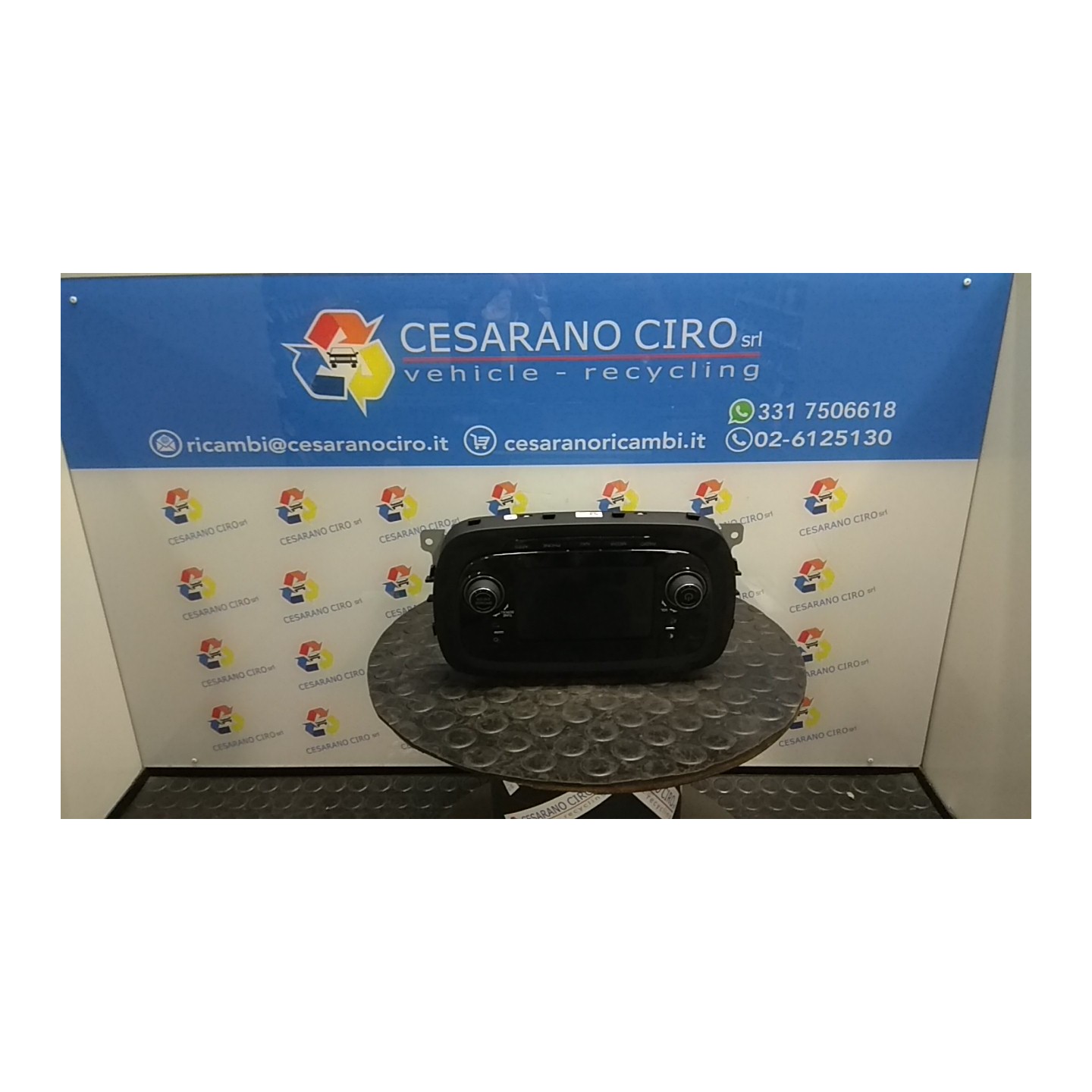 AUTORADIO 011 FIAT 500X (5F) (11/14-) 55263624 NB5626006108001