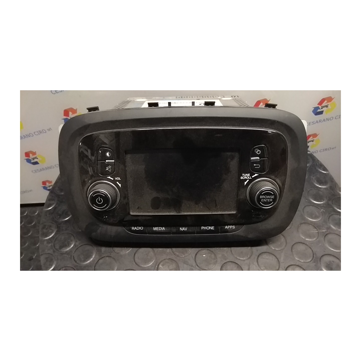 AUTORADIO 011 FIAT 500X (5F) (11/14-) 55263624 NB5626006108001