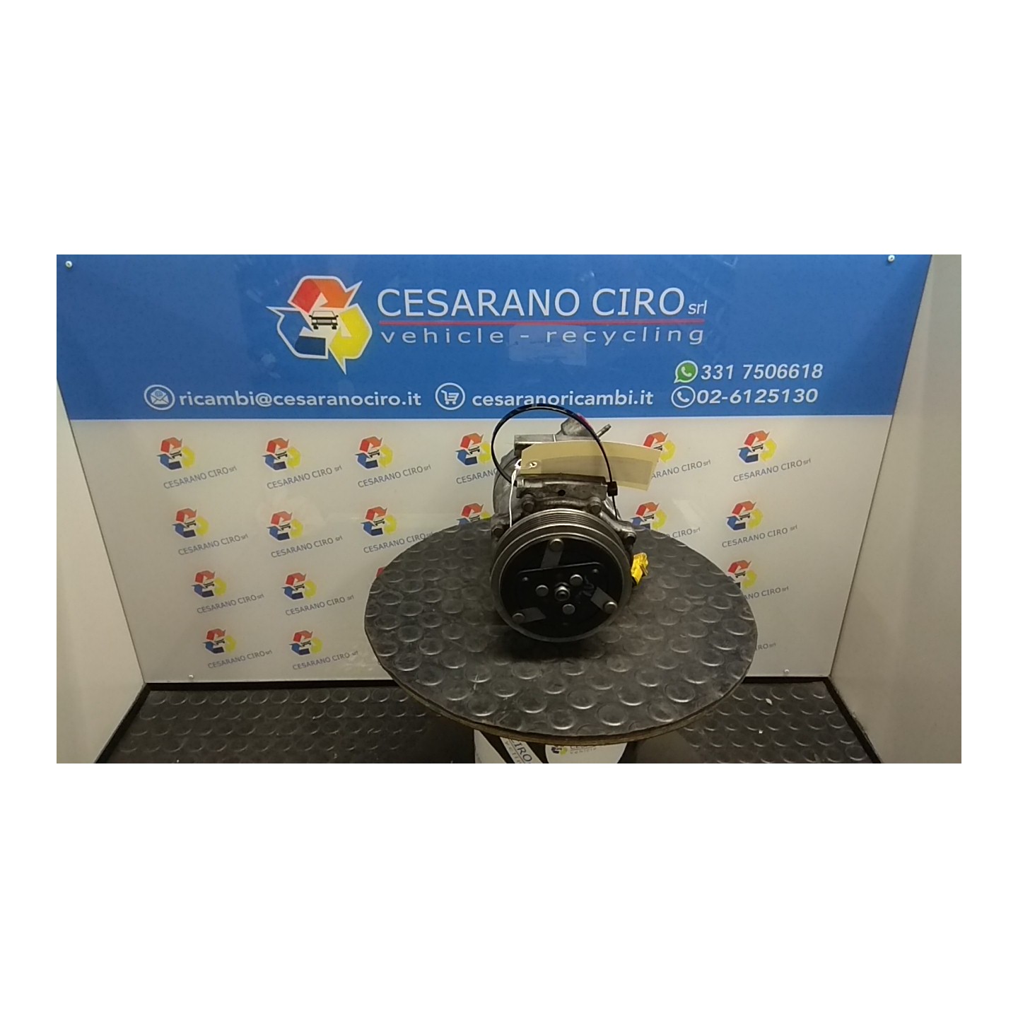 COMPRESSORE A/C 012 CITROEN BERLINGO VAN (10/02-03/08) 9HX 6453YK