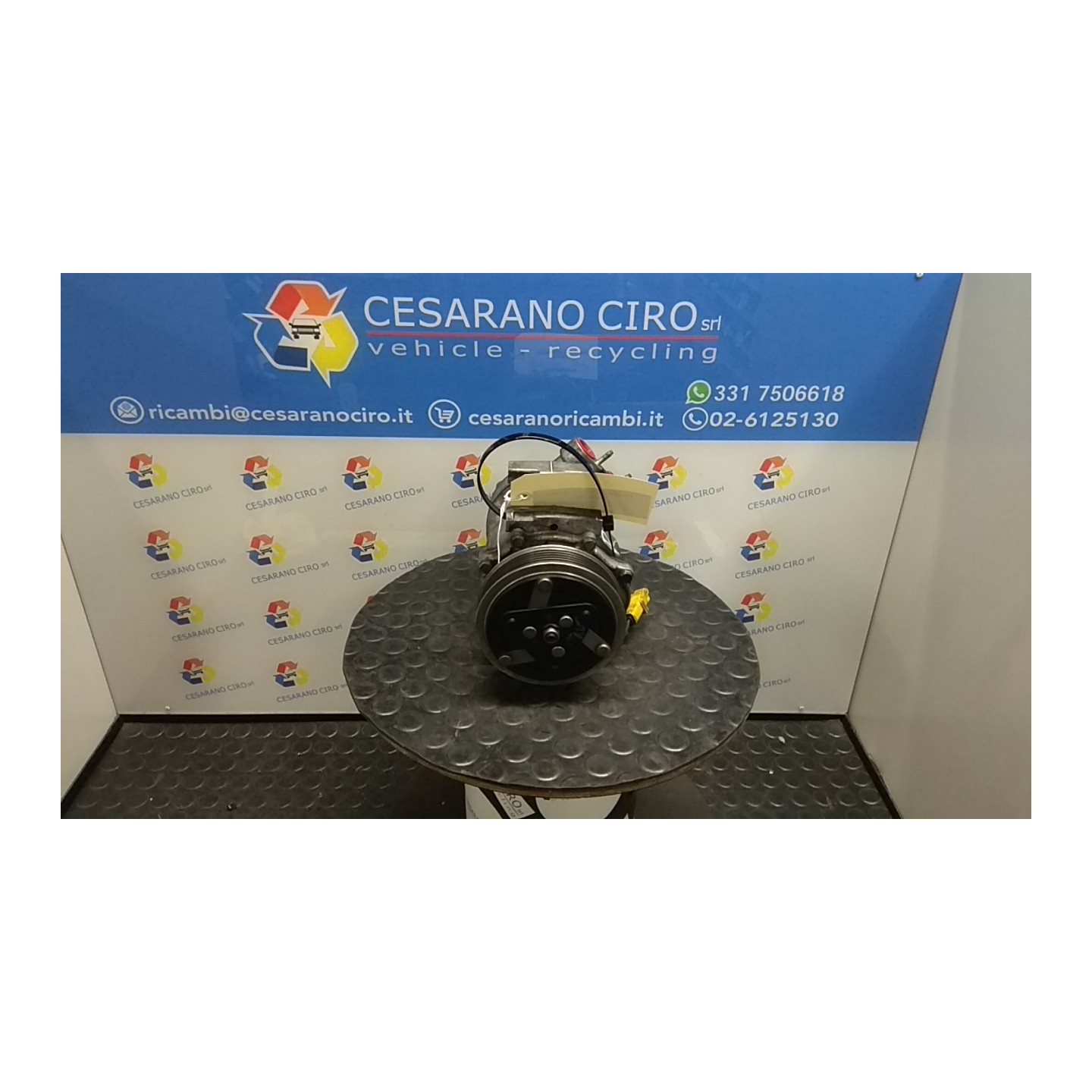 COMPRESSORE A/C 012 CITROEN BERLINGO VAN (10/02-03/08) 9HX 6453YK