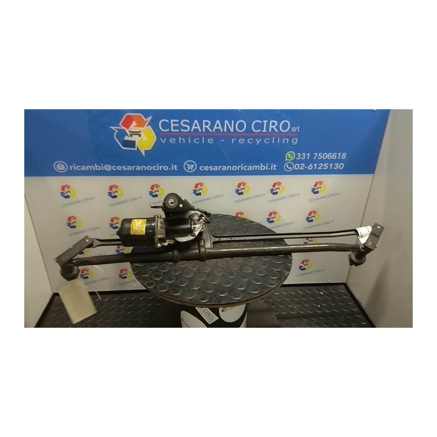 MECCANISMO TERGIPARABREZZA CON MOTORINO 061 RENAULT MASTER 2 SERIE S8UW7 NB3753000062003391999999