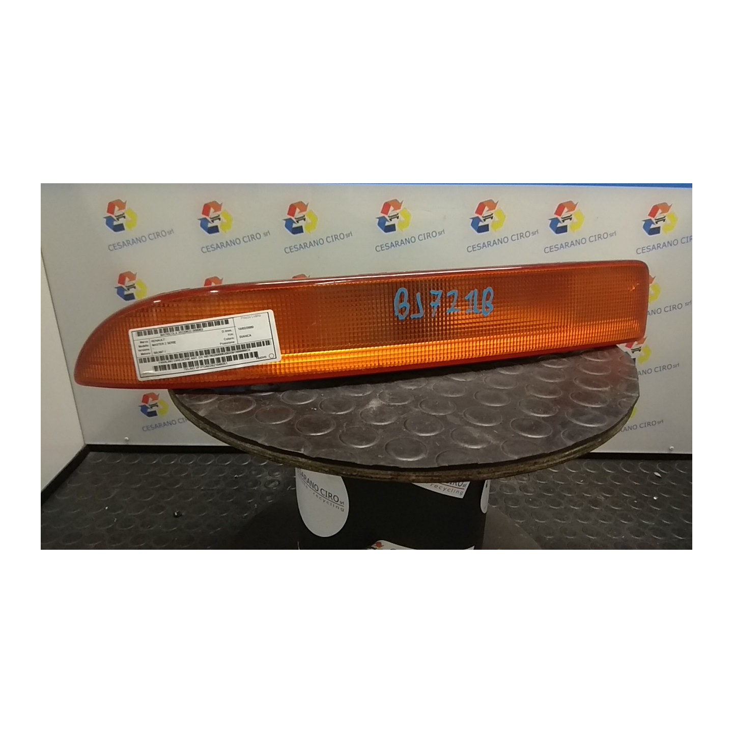FANALINO DIREZIONE ANT. DX 063 RENAULT MASTER 2 SERIE S8UW7 NB7802000062003391999999DX