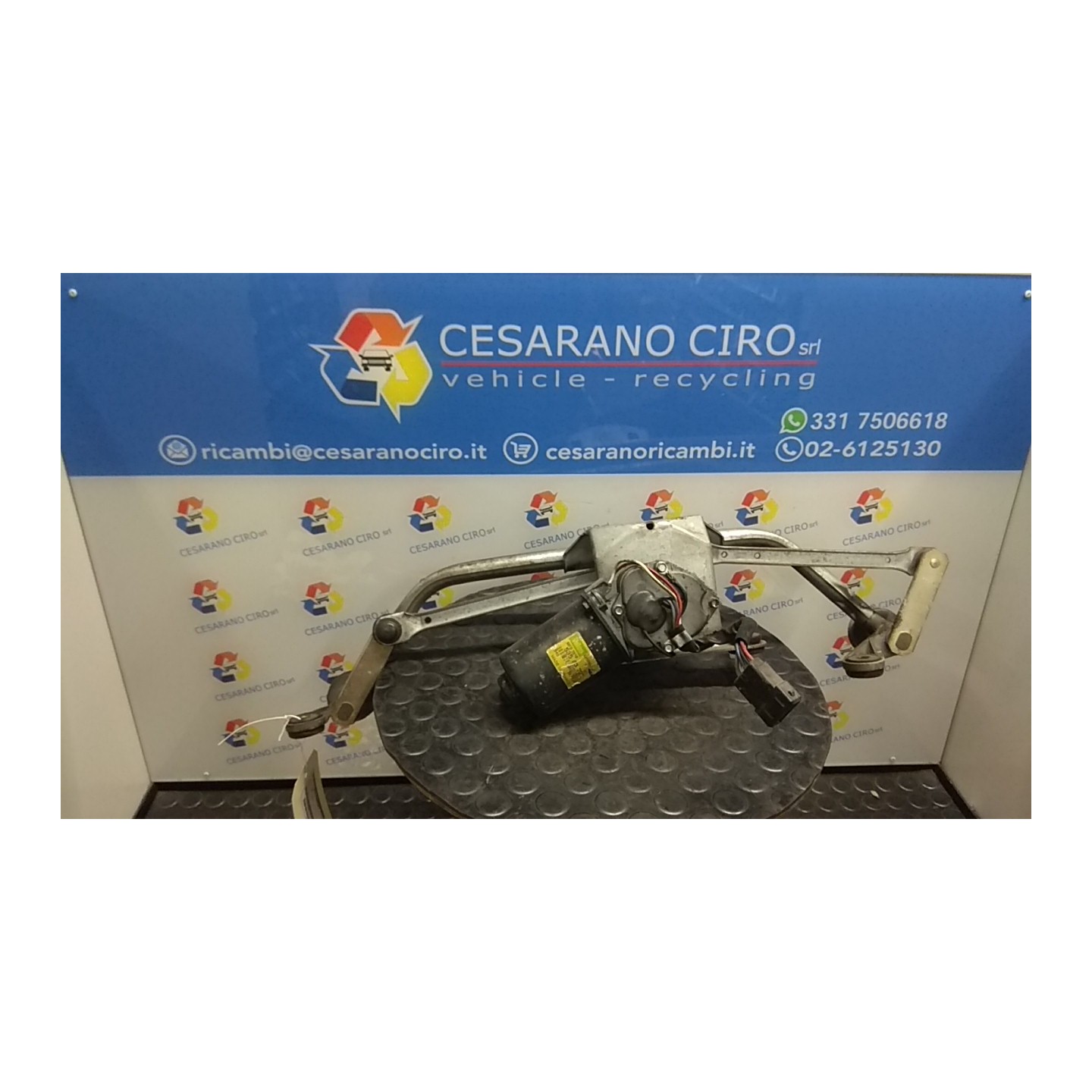 TERGIPARABREZZA CON MOTORINO 117 CITROEN JUMPY (2 SERIE) WJZ NB3986000091003461999999