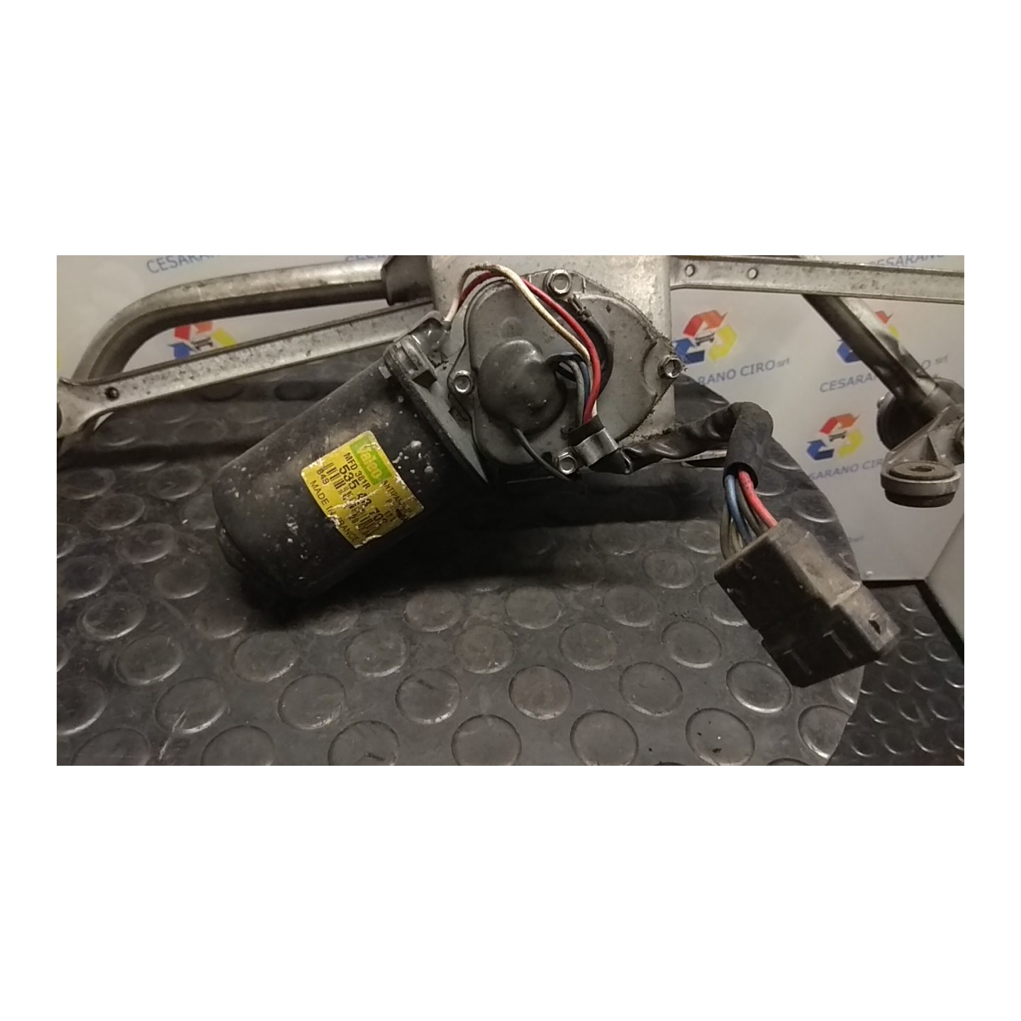 TERGIPARABREZZA CON MOTORINO 117 CITROEN JUMPY (2 SERIE) WJZ NB3986000091003461999999