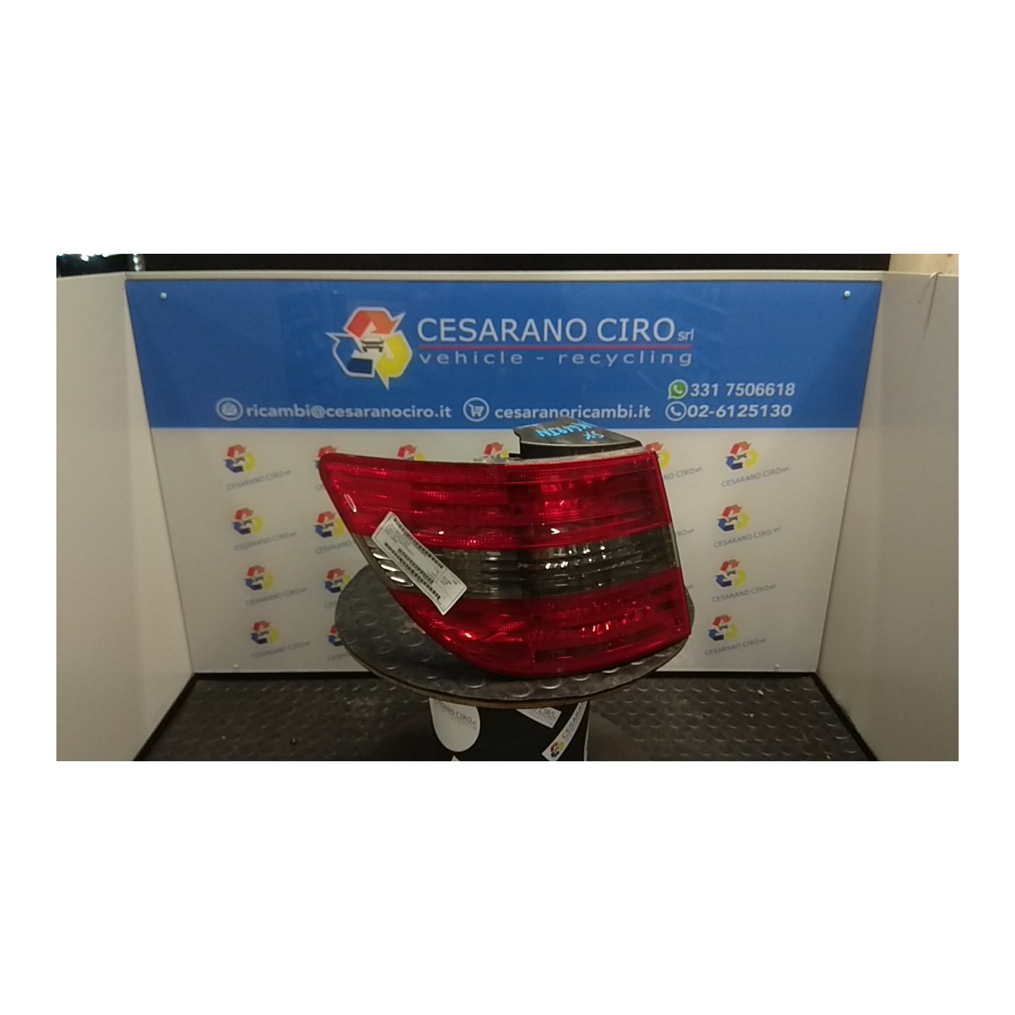 FANALE POST. PARTE EST. SX. 151 MERCEDES-BENZ CLASSE B (T245) (03/05-03/13) 640940 A1698202564