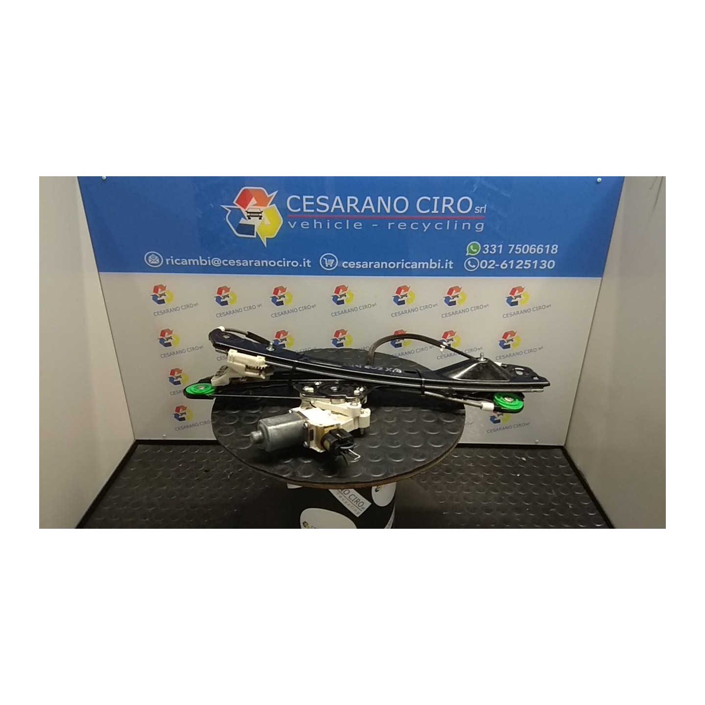 ALZACRISTALLO ELETTR. PORTA ANT. DX. 083 BMW SERIE 1 (E81/E87) (03/07-12/12 N47D20A 51337138466