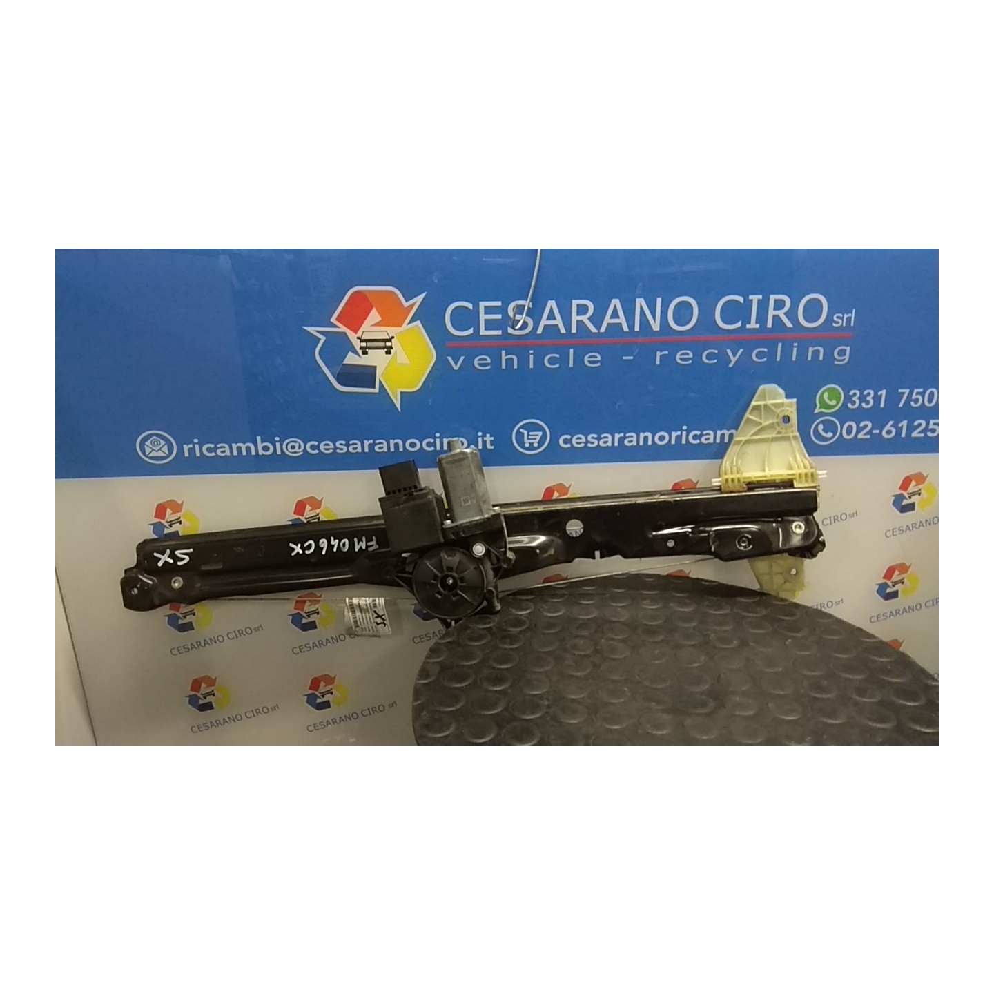 ALZACRISTALLO ELETTR. PORTA ANT. CON MOTORINO SX. 052 PEUGEOT EXPERT FURGONE 4A SERIE (02/16 BH01 9806619480
