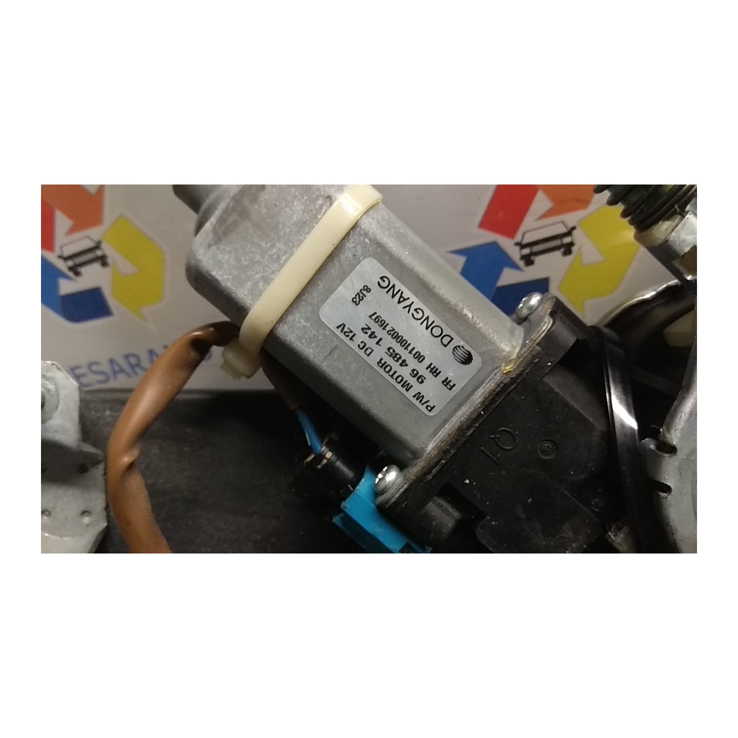 ALZACRISTALLO ELETTR. PORTA ANT. DX. 057 CHEVROLET (DAEWOO) MATIZ (M200) (04/05-12/10) A08S3 96601566