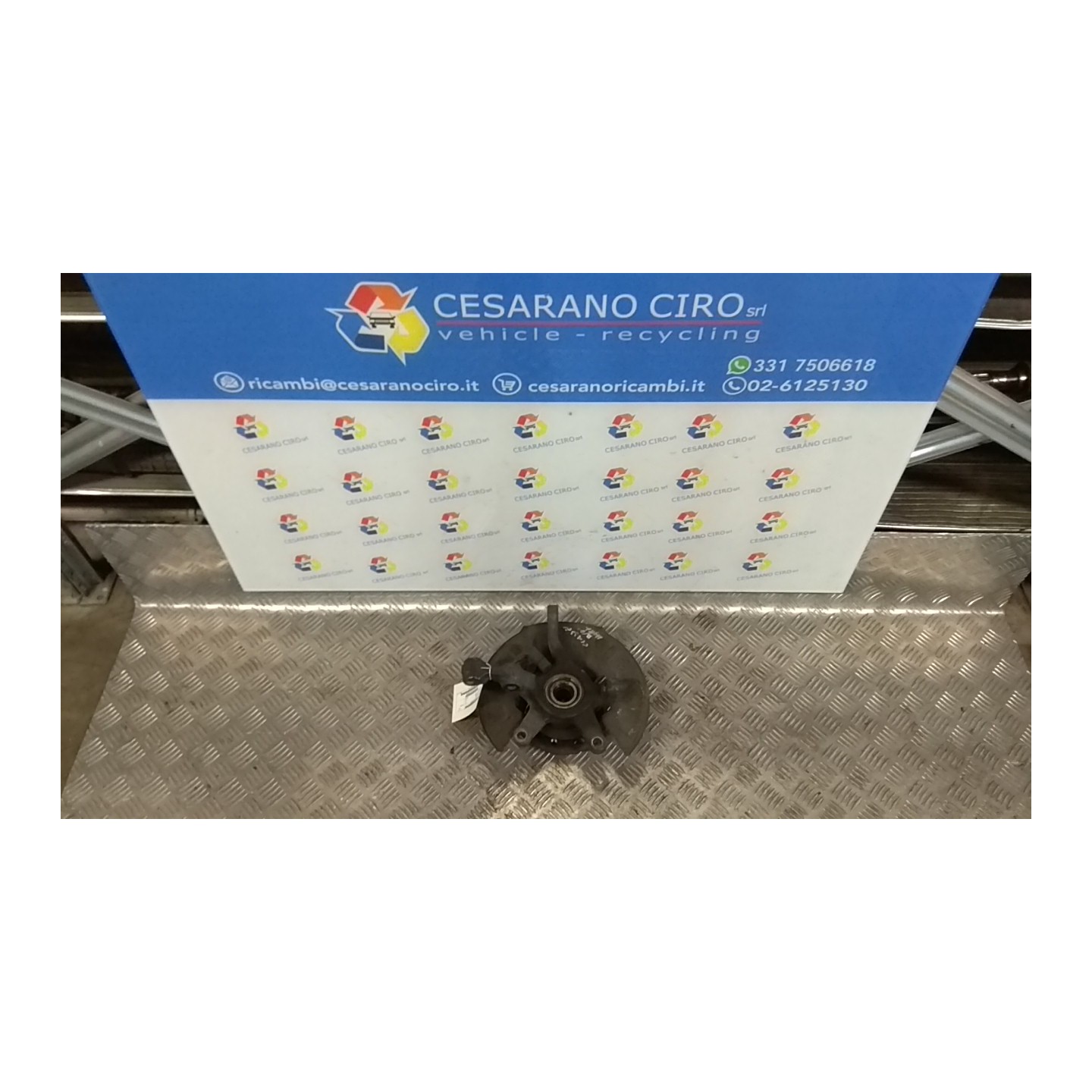 MONTANTE SOSP. ANT. SX. 014 MERCEDES-BENZ CLASSE A (W168) (10/97-02/01) 166940 A1683301620