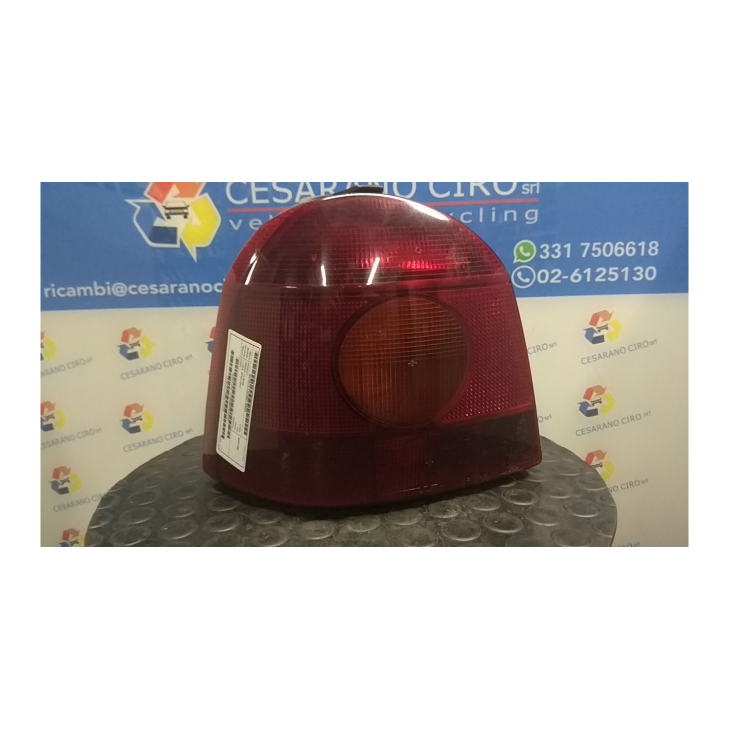 FANALE POST. SX 020 RENAULT TWINGO 1A SERIE (10/92-08/98) D7FB7 NB0868019013013SX