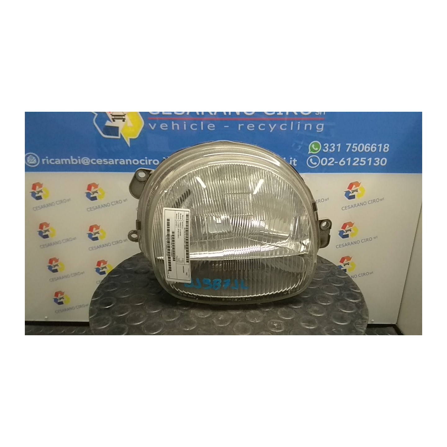 PROIETTORE DX. 021 RENAULT TWINGO 1A SERIE (08/98-09/07) D7FB7 7701049687