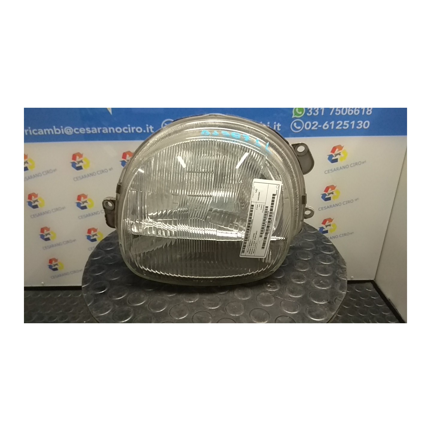 PROIETTORE SX. 022 RENAULT TWINGO 1A SERIE (08/98-09/07) D7FB7 7701049686