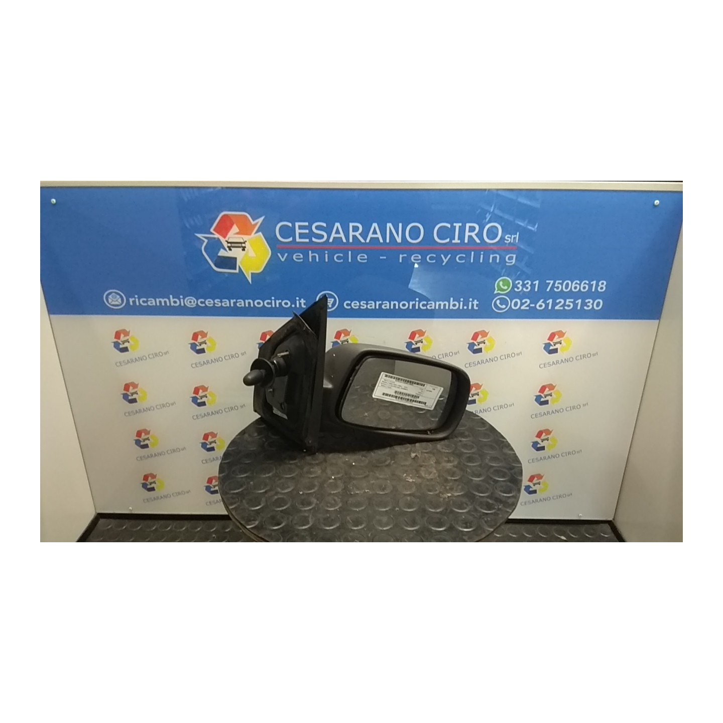RETROVISORE EST. DX. 030 TOYOTA YARIS (10/01-11/05)     (FRP) 1SZFE 879100D012