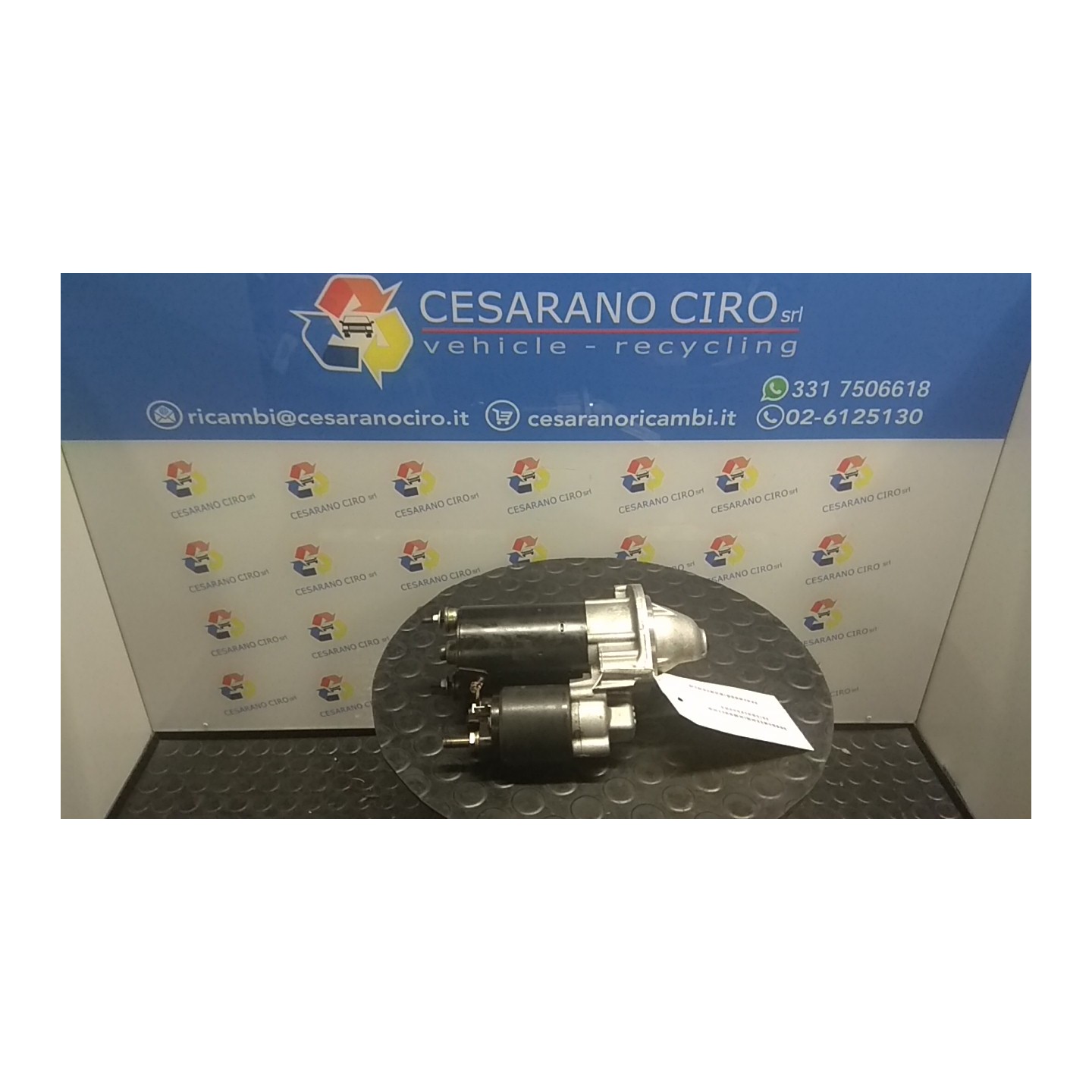 MOTORINO AVVIAMENTO ROTAZ. 107 AUDI A4 (8D) (10/94-12/00) ADR 058911023BX