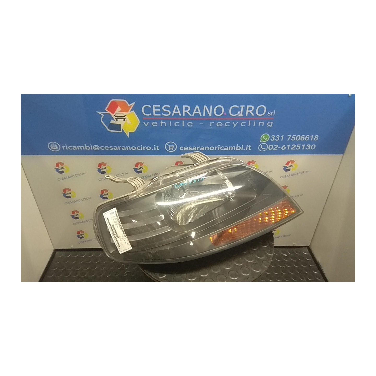 PROIETTORE DX. 099 CHEVROLET (DAEWOO) KALOS (T200) (01/05-10/08) B12S1 96802654