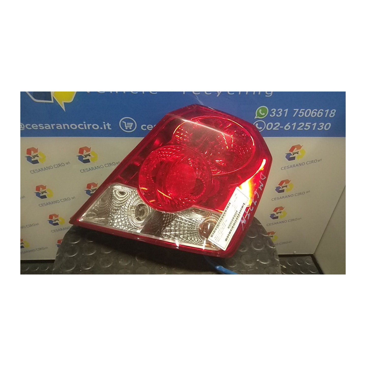 FANALE POST. DX. 101 CHEVROLET (DAEWOO) KALOS (T200) (01/05-10/08) B12S1 96540269