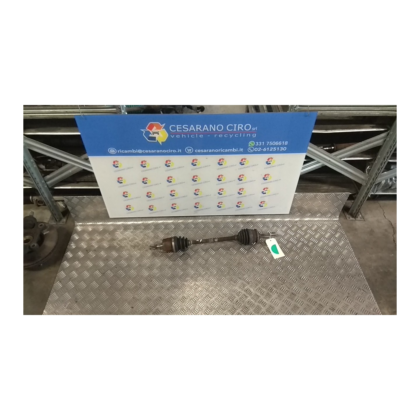 SEMIALBERO ANT. COMPL. SX. 114 HYUNDAI I20 (01/09-) G4LA 495001J000