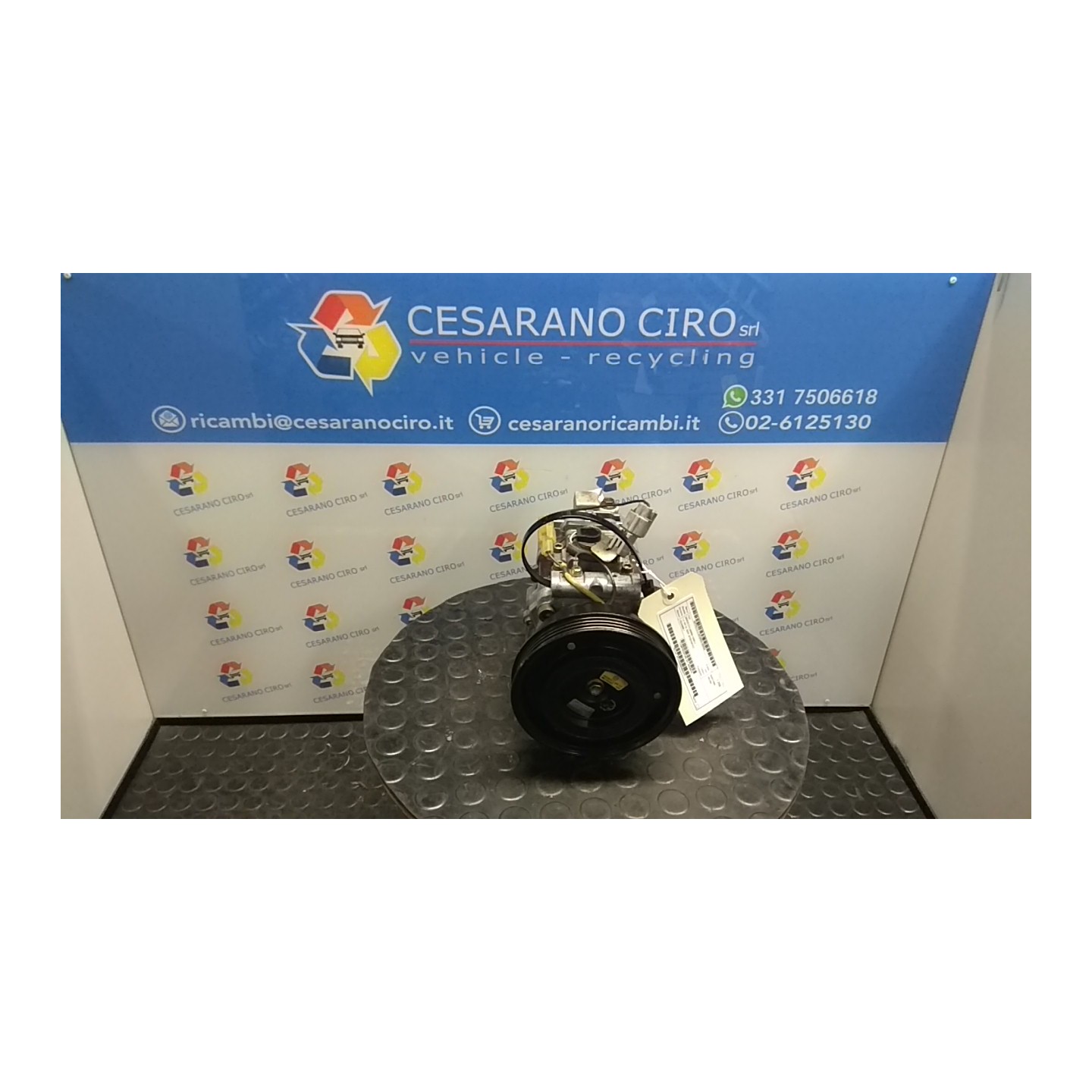COMPRESSORE A/C 028 FIAT BRAVA (1V) (09/95-12/98) 182A4000 46438576