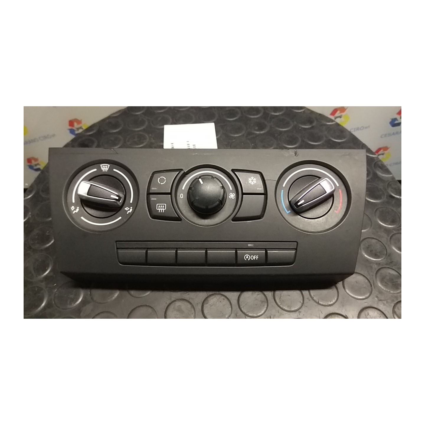BLOCCO COMANDO CLIMATIZZAZIONE 075 BMW SERIE 3 (E90/E91) (09/08-) N47D20C 64119221853