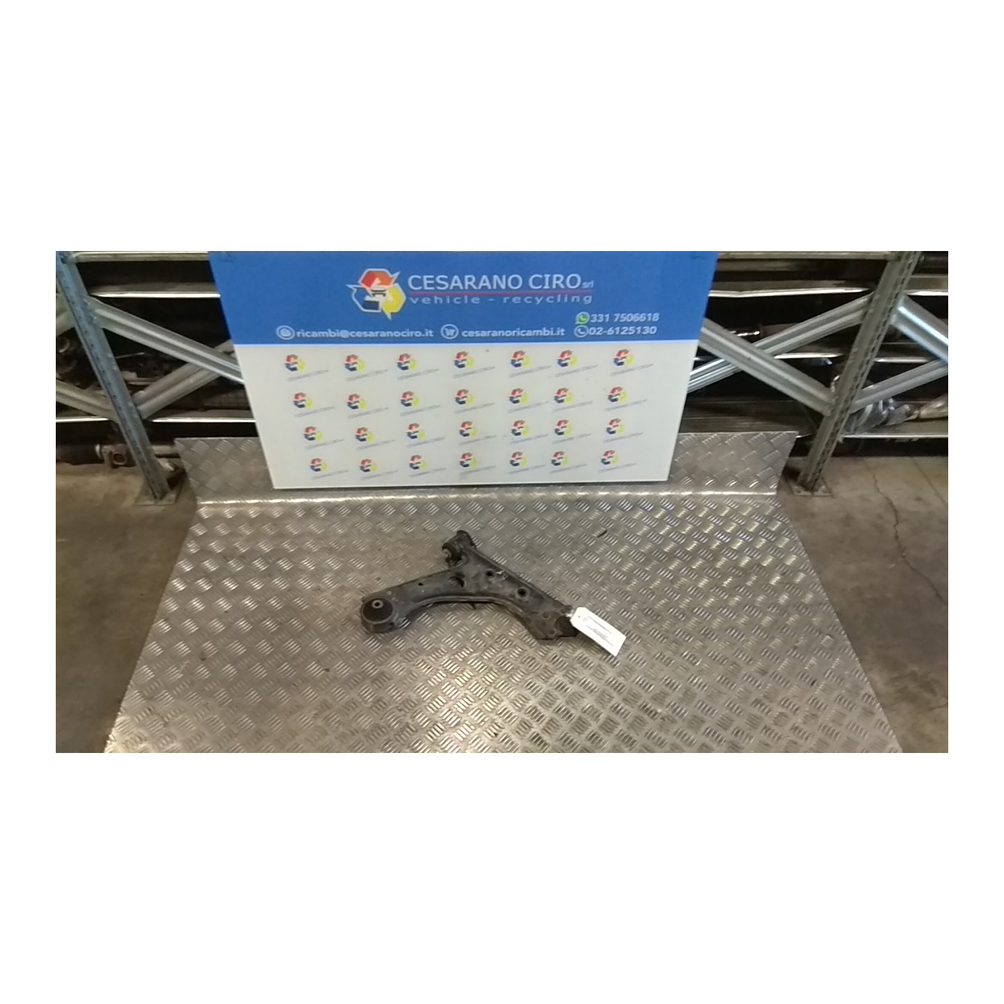 BRACCIO OSCILLANTE SOSP. ANT. DX. 069 OPEL CORSA (X15) (12/14-12/19) B14XEROPTLDD 13426553
