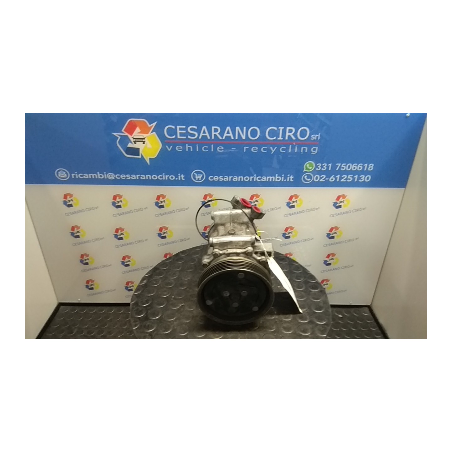 COMPRESSORE A/C 071 RENAULT KANGOO (01/08-) K9KA8 8200953359