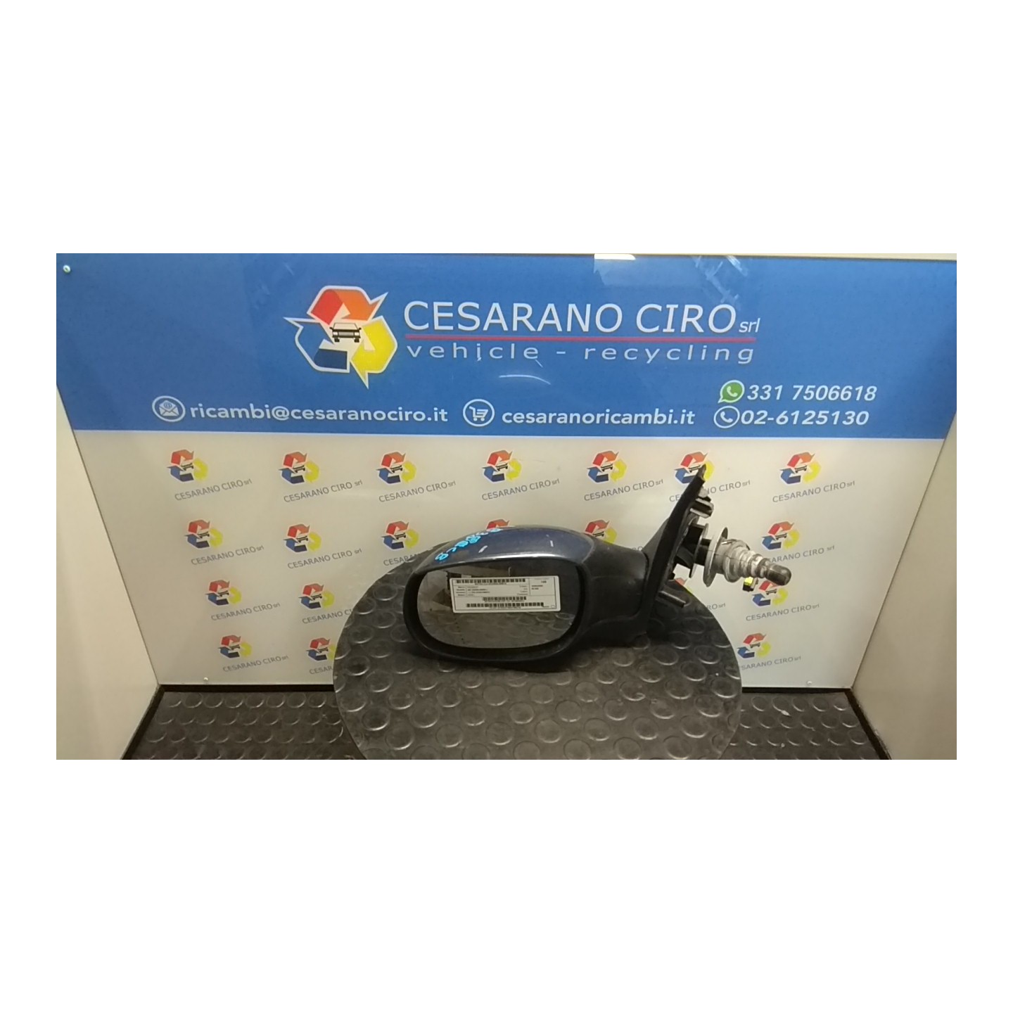 RETROVISORE EST. DX. 016 PEUGEOT 206 (09/98-06/09) KFW 96766540XX
