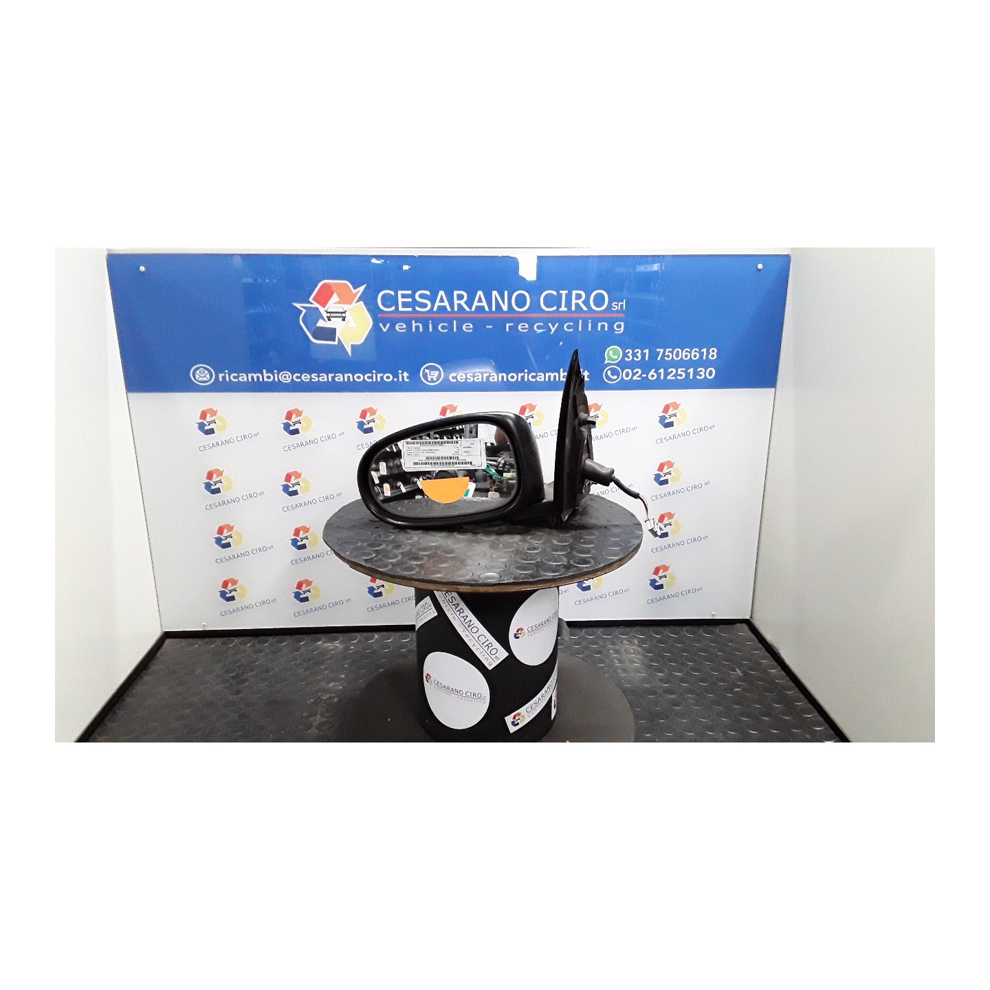 RETROVISORE EST. REGOLAZ. ELETTR. SX. 062 NISSAN ALMERA (N16E) (03/00-10/06) QG15 K6302BN2MA