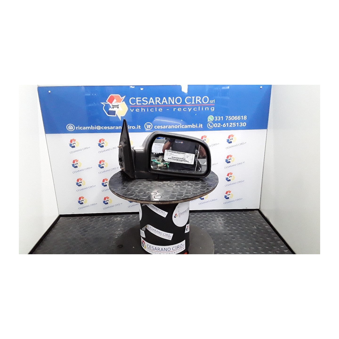 RETROVISORE EST. REGOLAZ. ELETTR. DX. 073 HYUNDAI TUCSON (07/04-) D4EA 876202E510CA