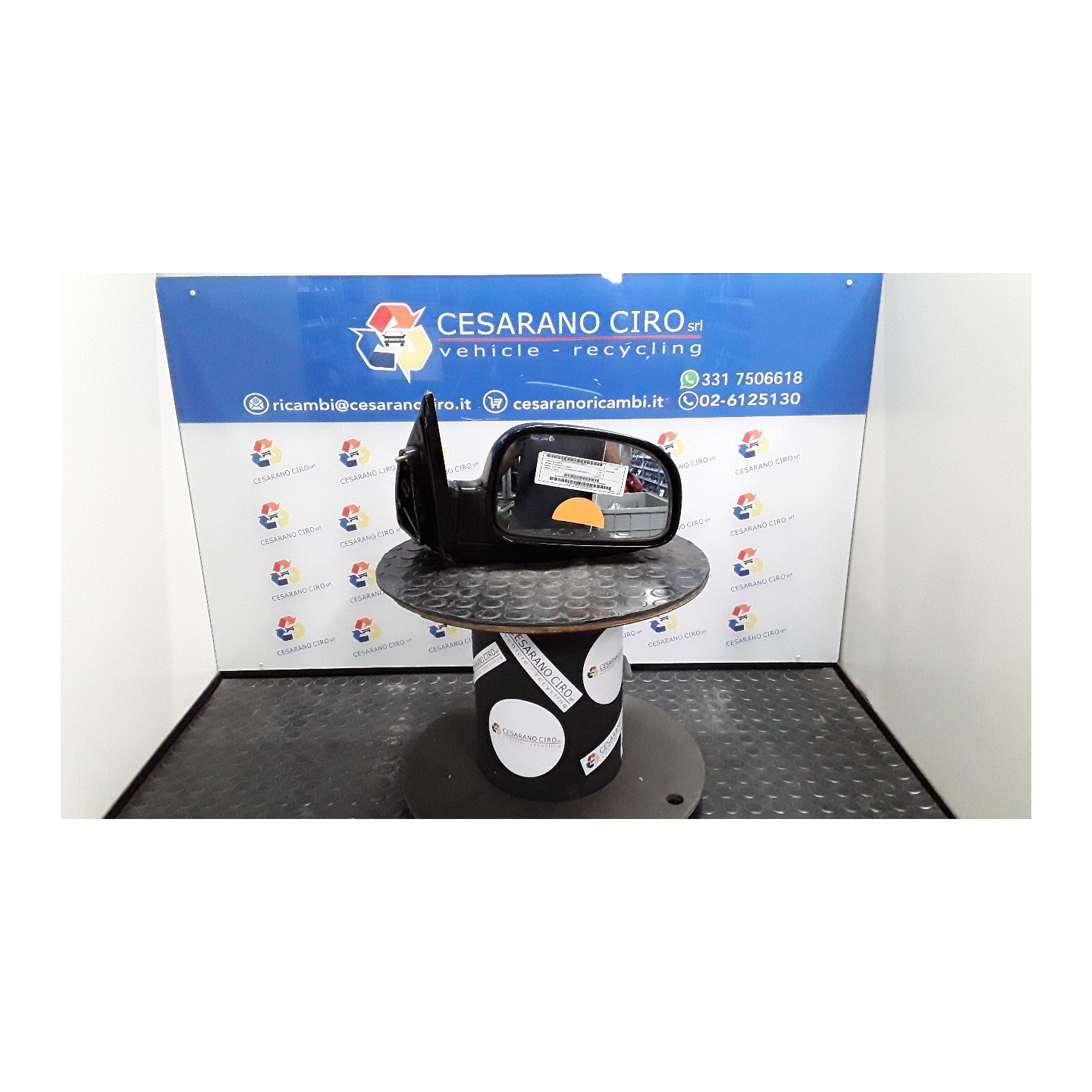 RETROVISORE EST. REGOLAZ. ELETTR. 12 DX. 074 HYUNDAI SANTA FE 1A SERIE (01/01-10/06 D4EA 8762026401